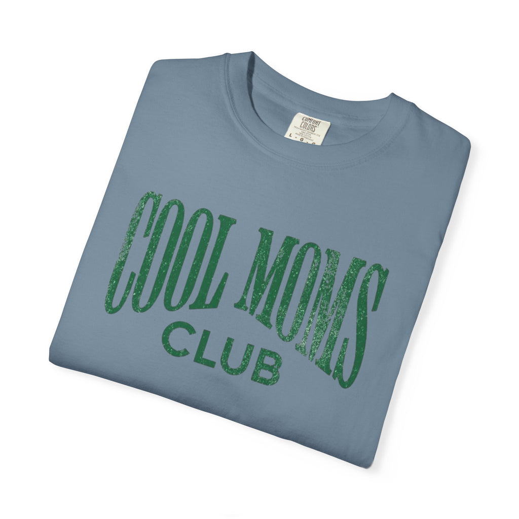 Cool Moms Club T-Shirt — Vintage Collegiate Mom Tee
