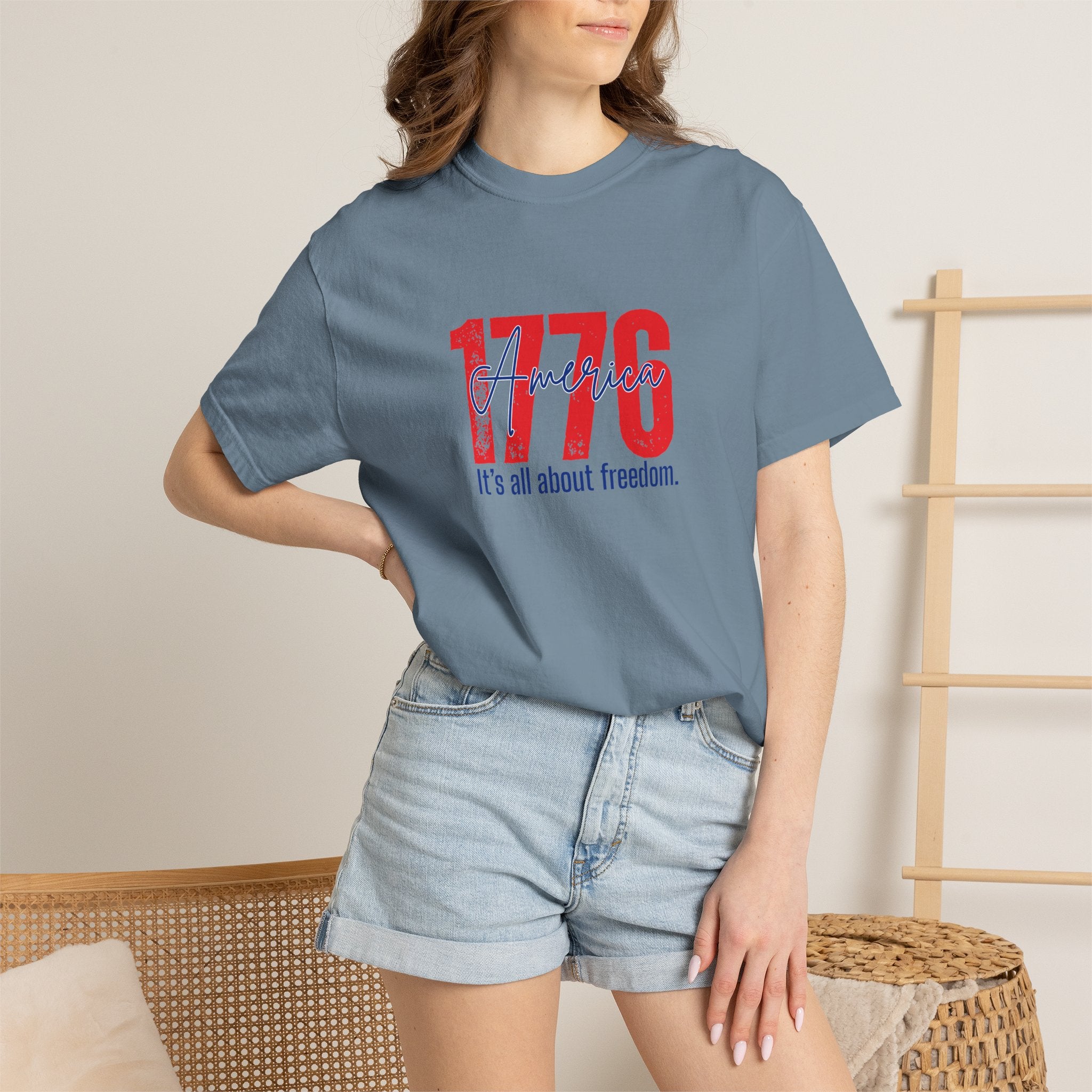 1776 Freedom Tee - Patriotic American Independence Day T-Shirt