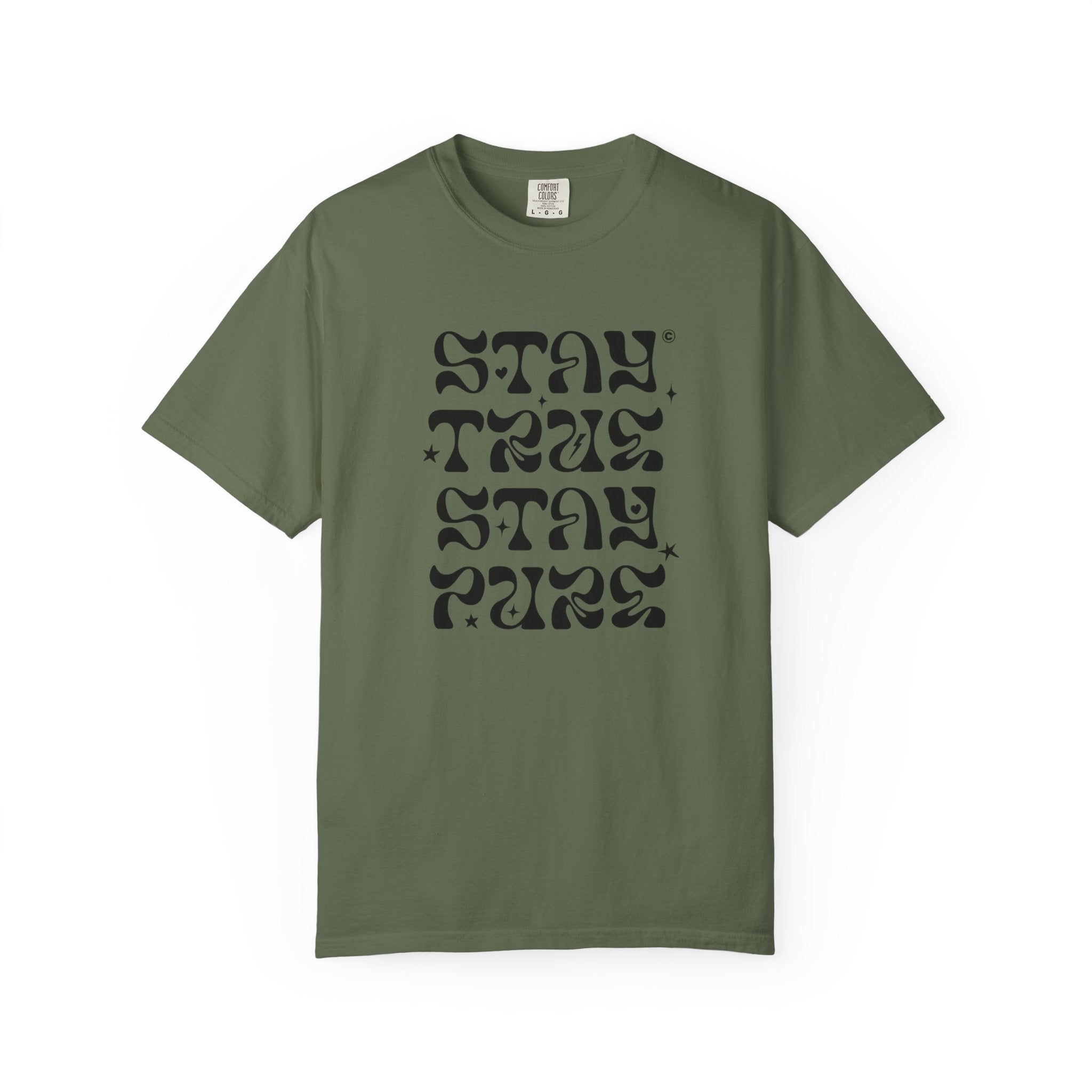 Stay True Stay Pure Graphic T-Shirt