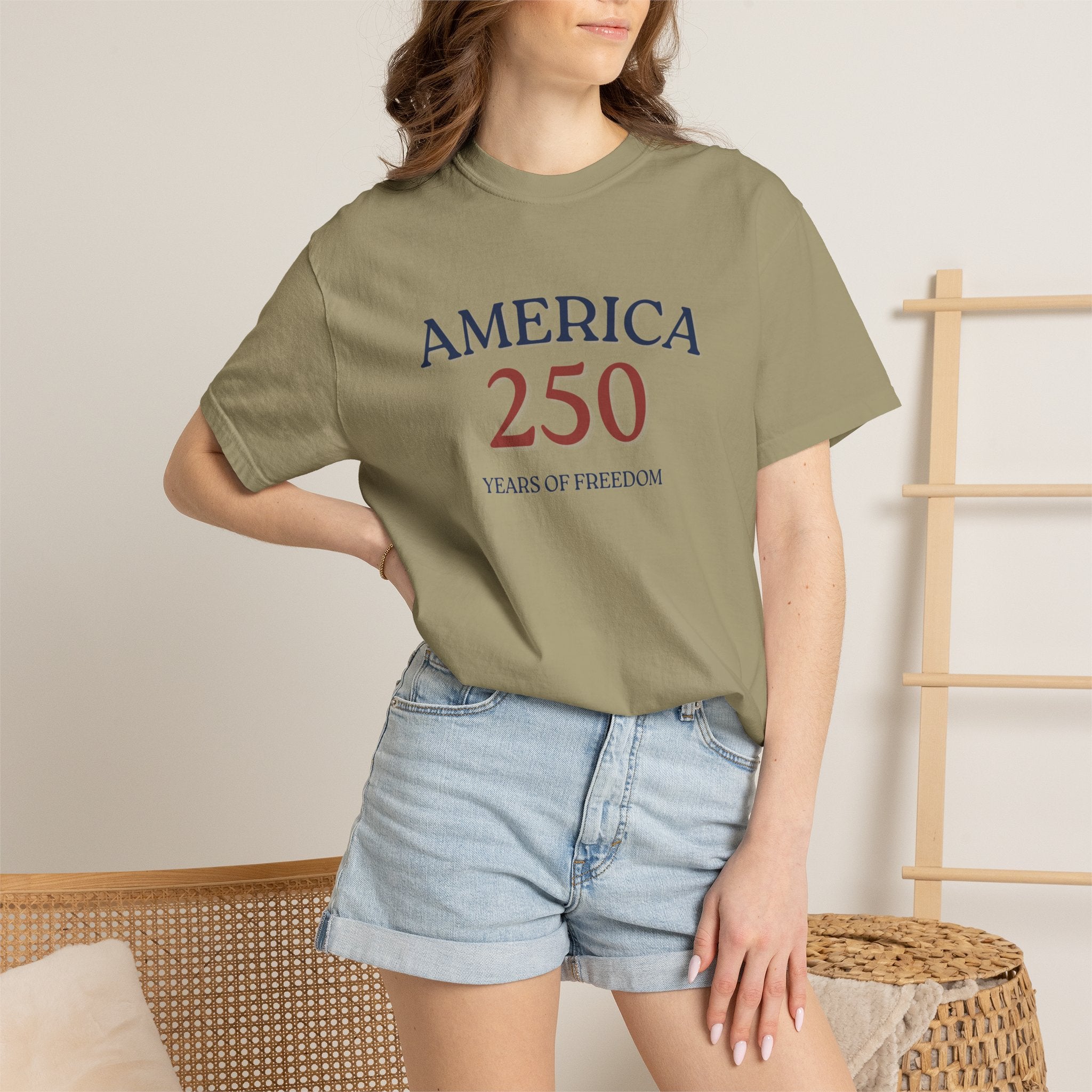 America 250 T-Shirt - Years of Freedom Patriotic Tee