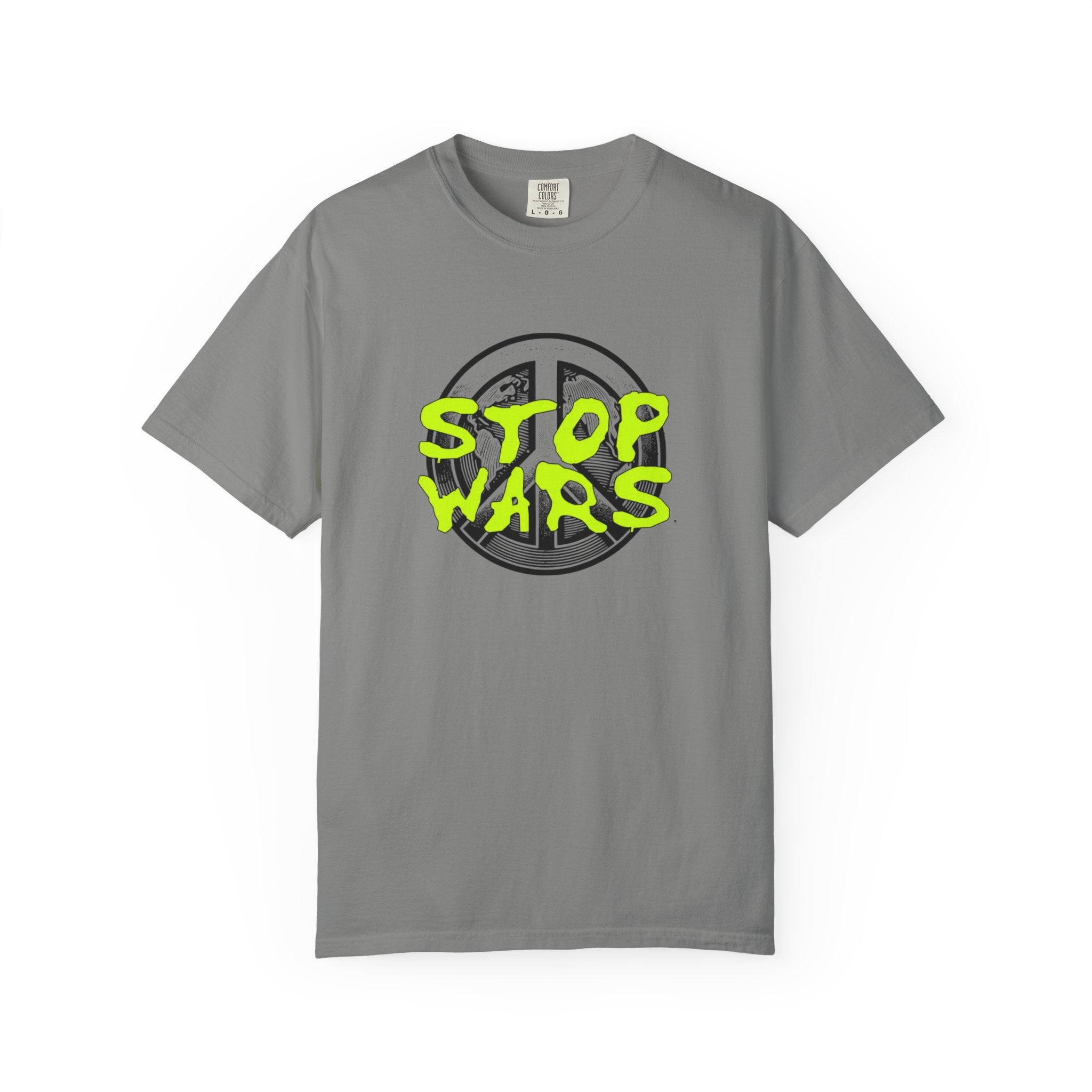 Peace Sign "Stop Wars" T-Shirt — Anti-War Graphic Tee