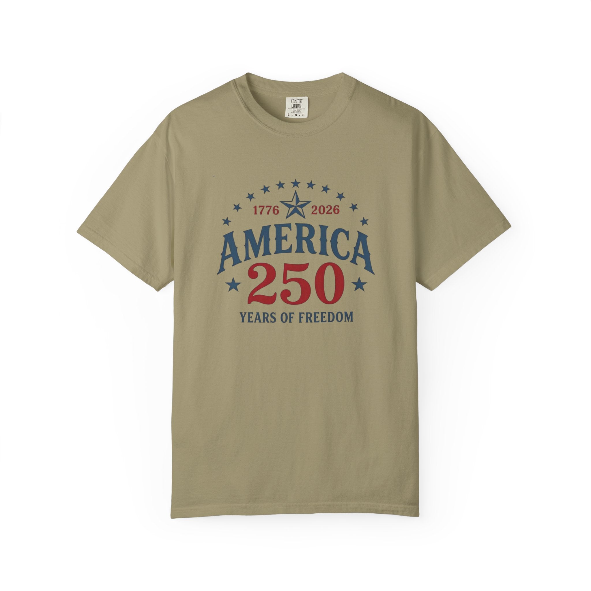 America 250 T-Shirt — 1776–2026 Years of Freedom Patriotic Tee