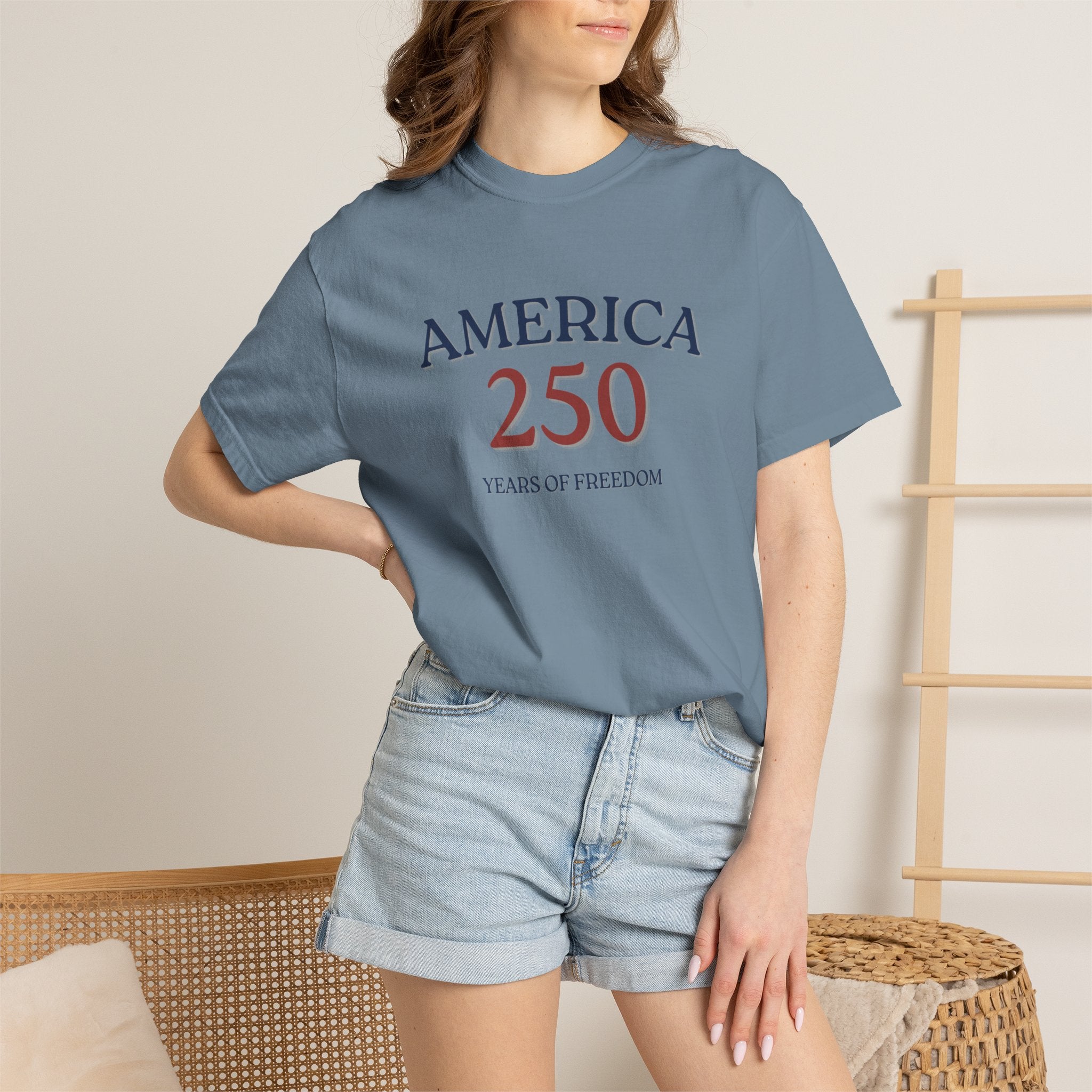 America 250 T-Shirt - Years of Freedom Patriotic Tee