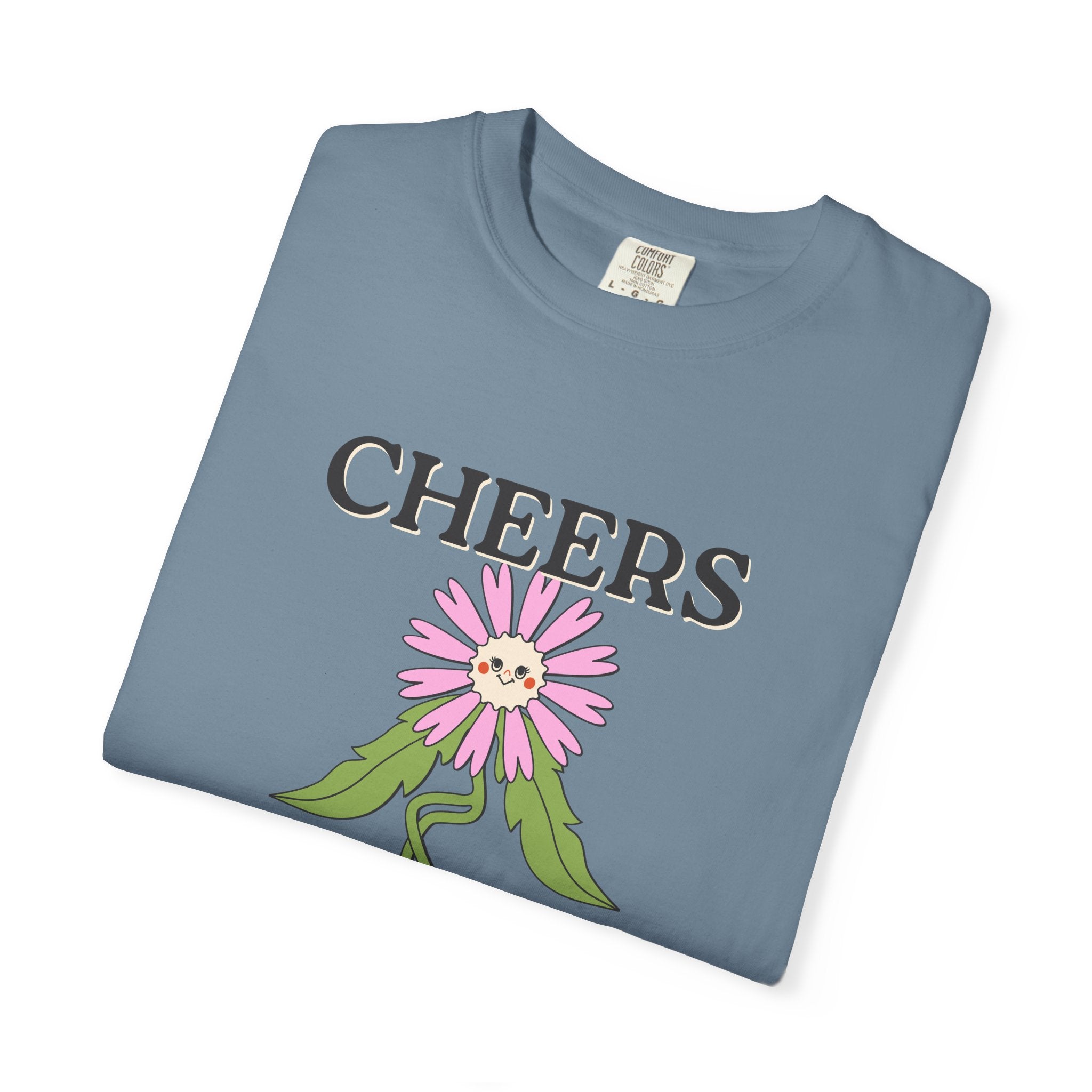 Cheers Queers Floral T-Shirt — Pride Friendly Graphic Tee