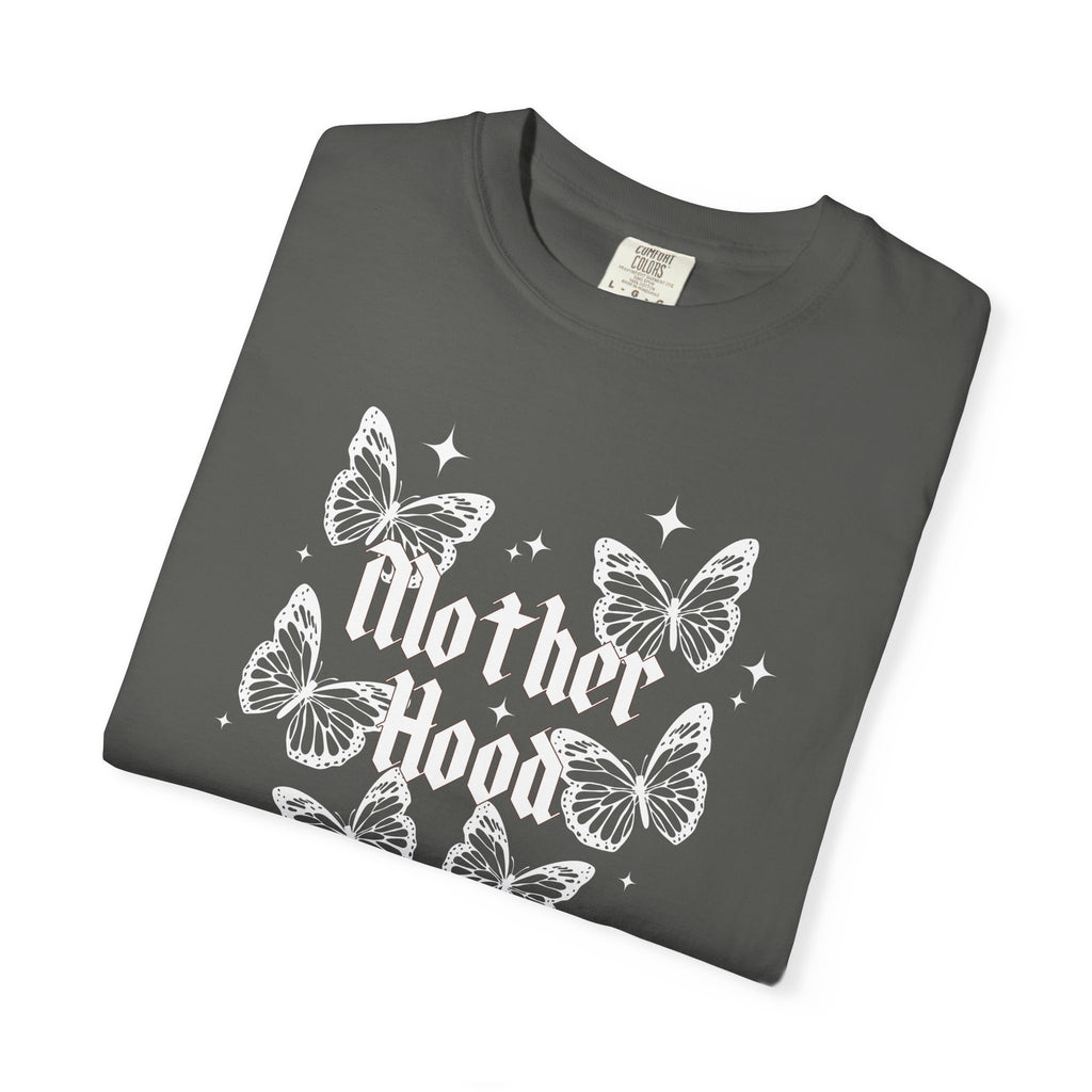 Motherhood Butterfly T-Shirt — Vintage Floral Mom Tee for Mother's Day