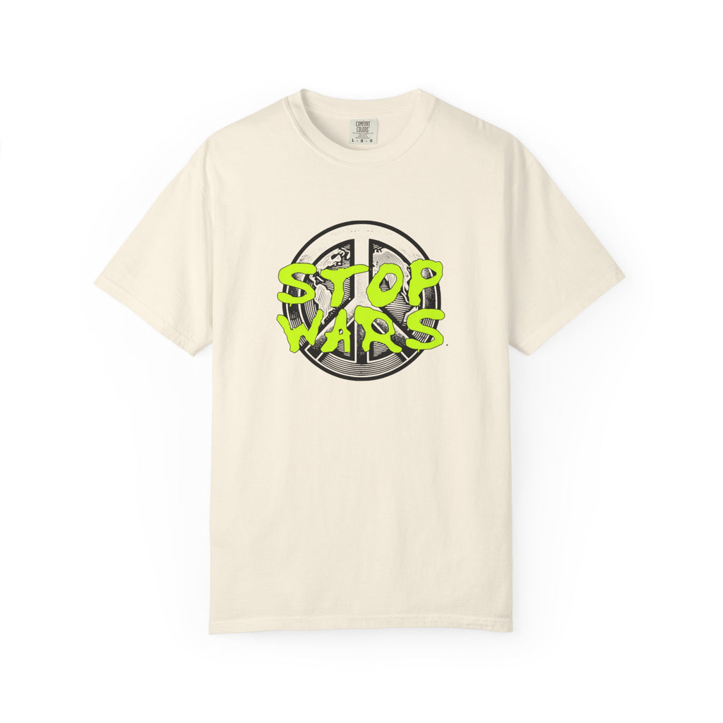 Peace Sign "Stop Wars" T-Shirt — Anti-War Graphic Tee