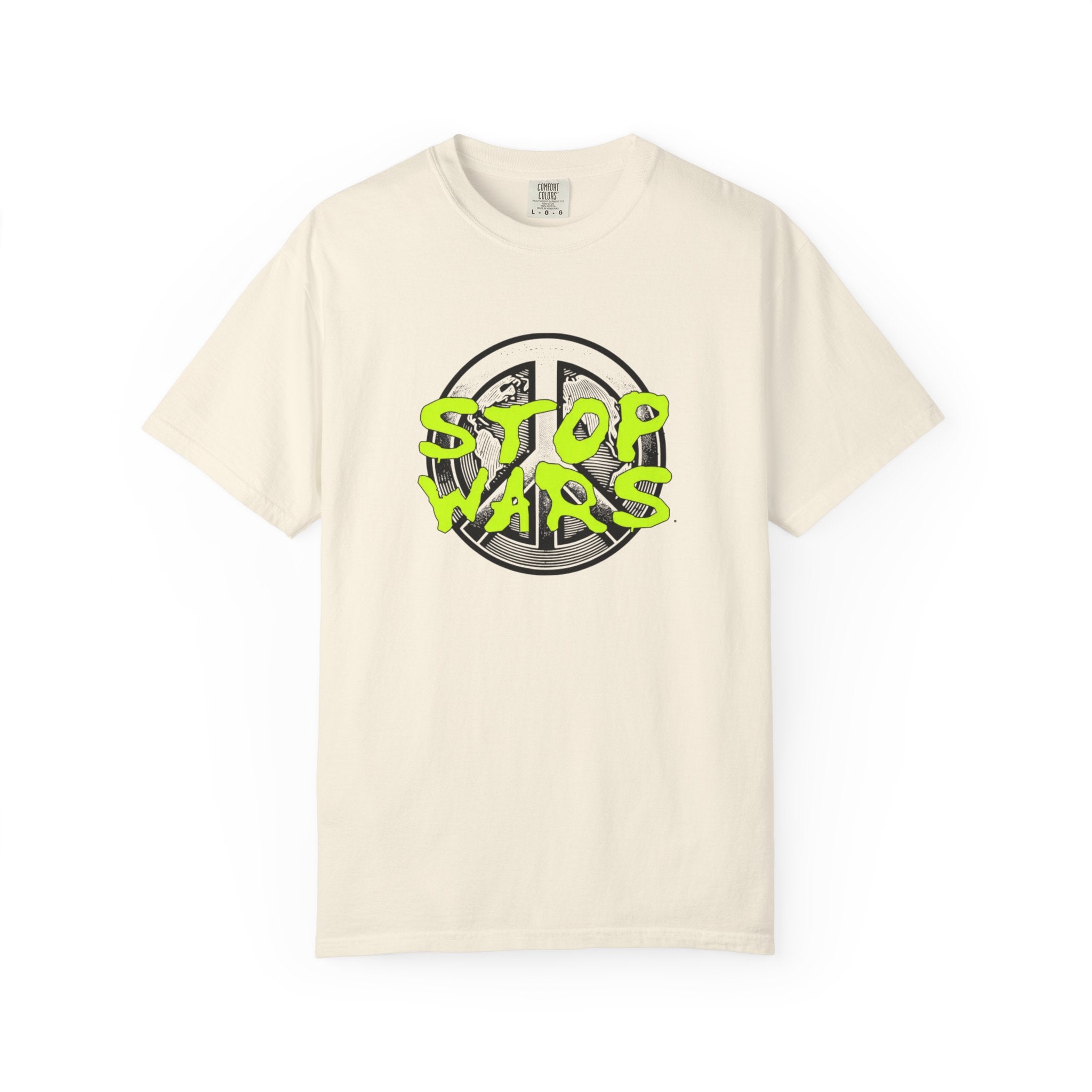 Peace Sign "Stop Wars" T-Shirt — Anti-War Graphic Tee