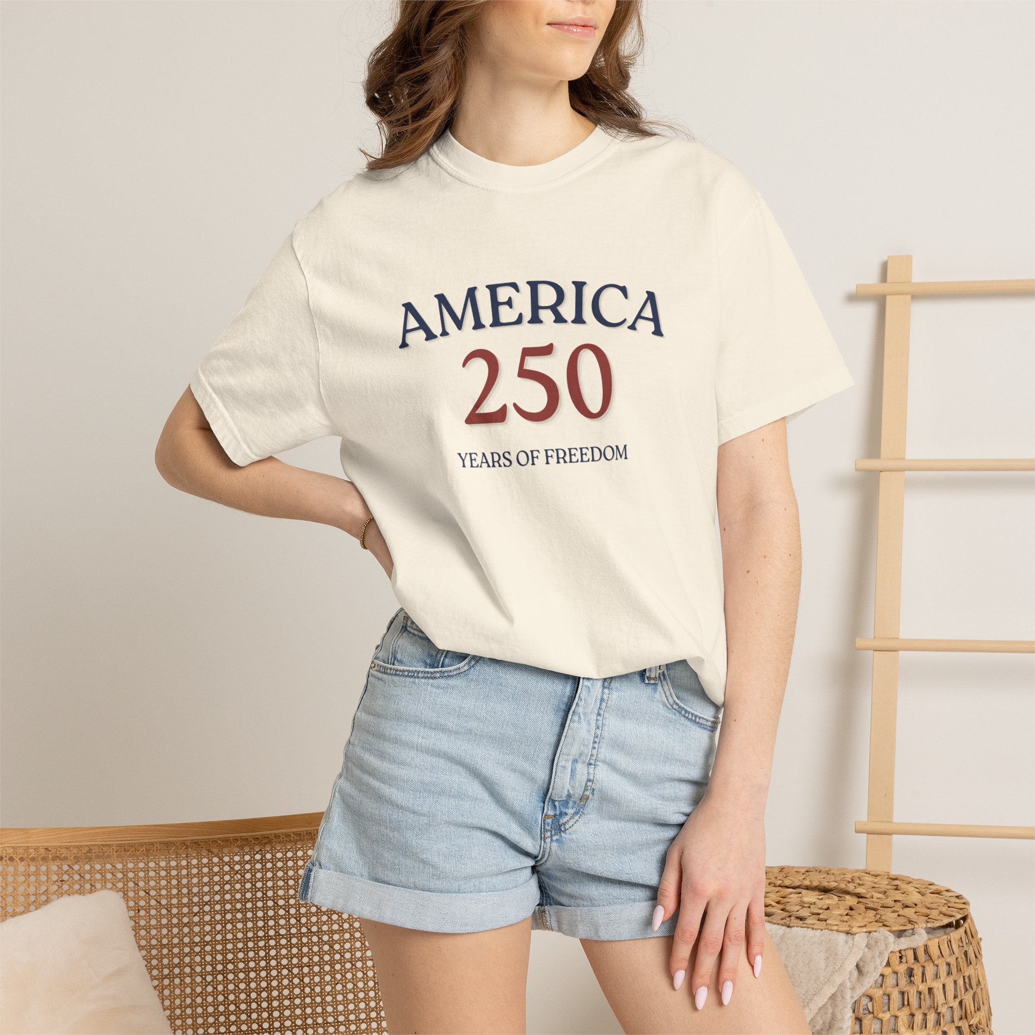 America 250 T-Shirt - Years of Freedom Patriotic Tee