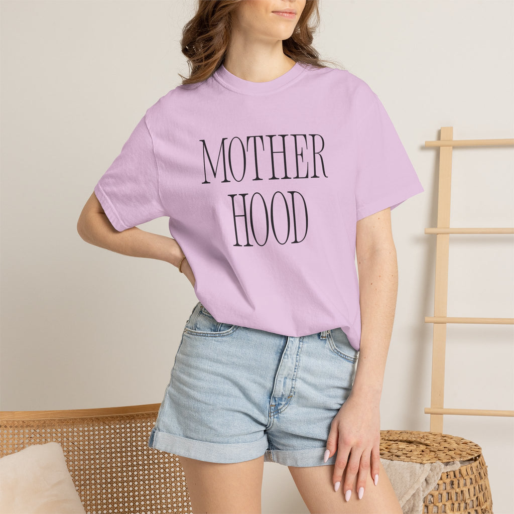 Motherhood Graphic T-Shirt — Minimalist Mom Tee