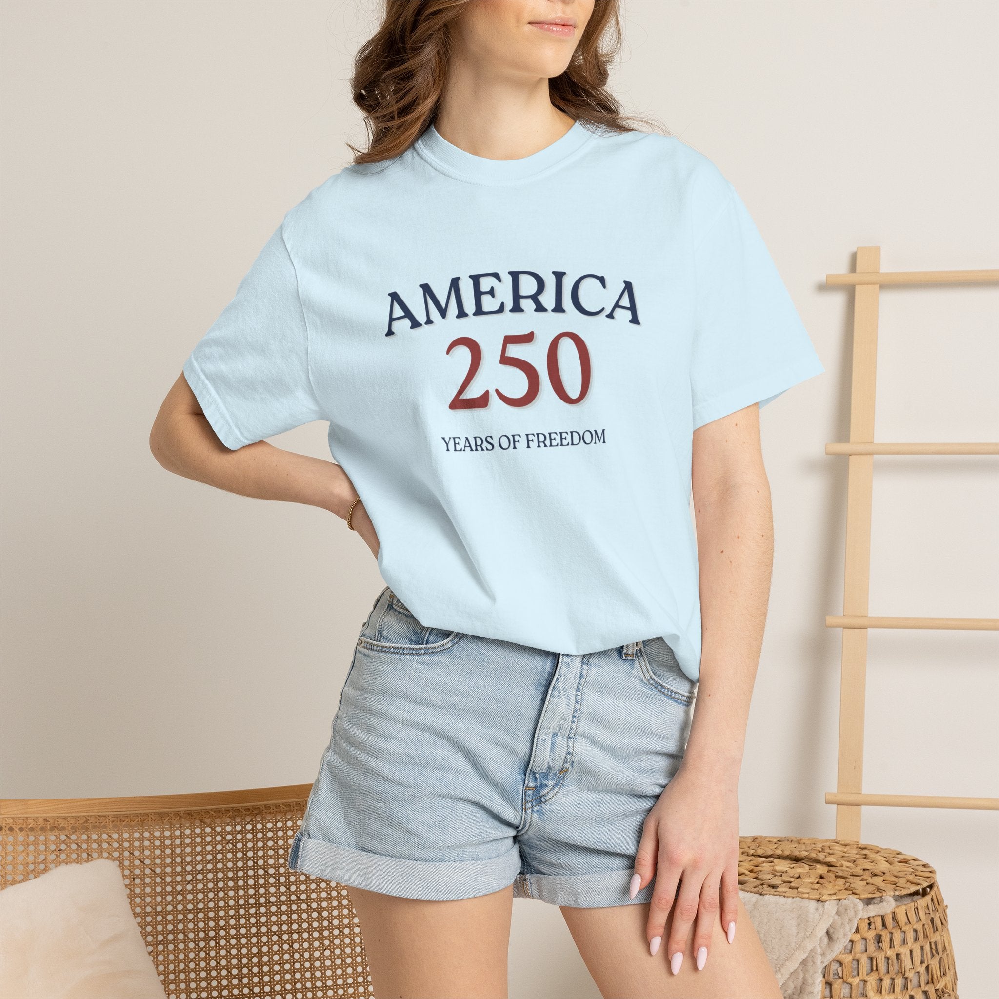 America 250 T-Shirt - Years of Freedom Patriotic Tee