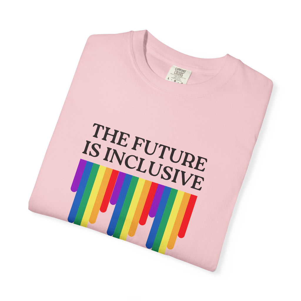 Inclusive Future T‑Shirt – "The Future Is Inclusive" Rainbow Pride Tee