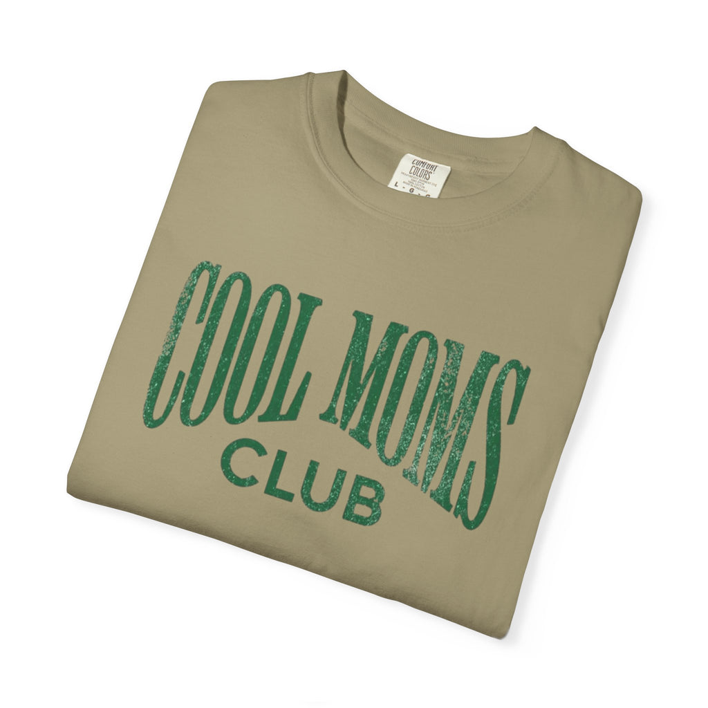Cool Moms Club T-Shirt — Vintage Collegiate Mom Tee