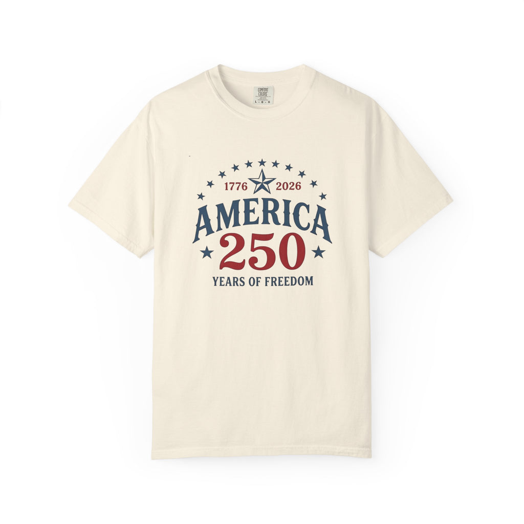 America 250 T-Shirt — 1776–2026 Years of Freedom Patriotic Tee