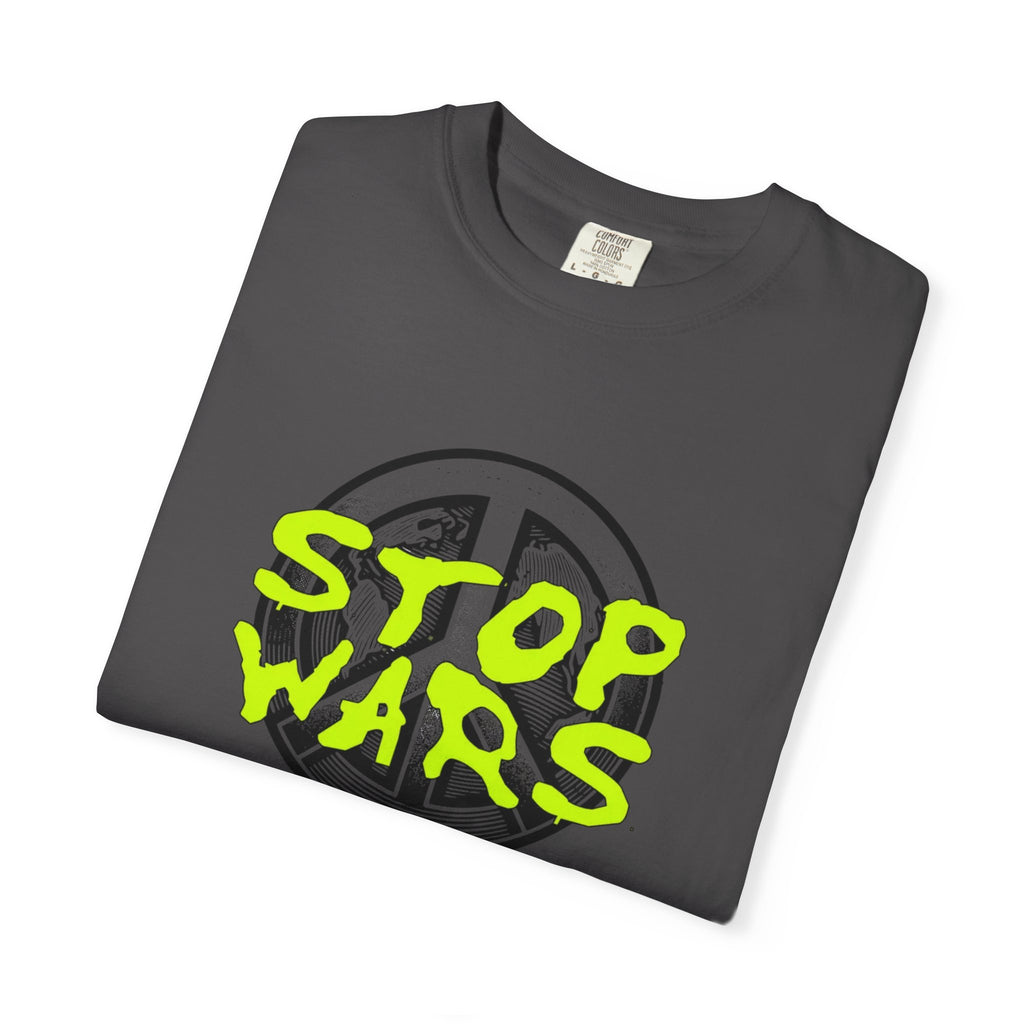 Peace Sign "Stop Wars" T-Shirt — Anti-War Graphic Tee