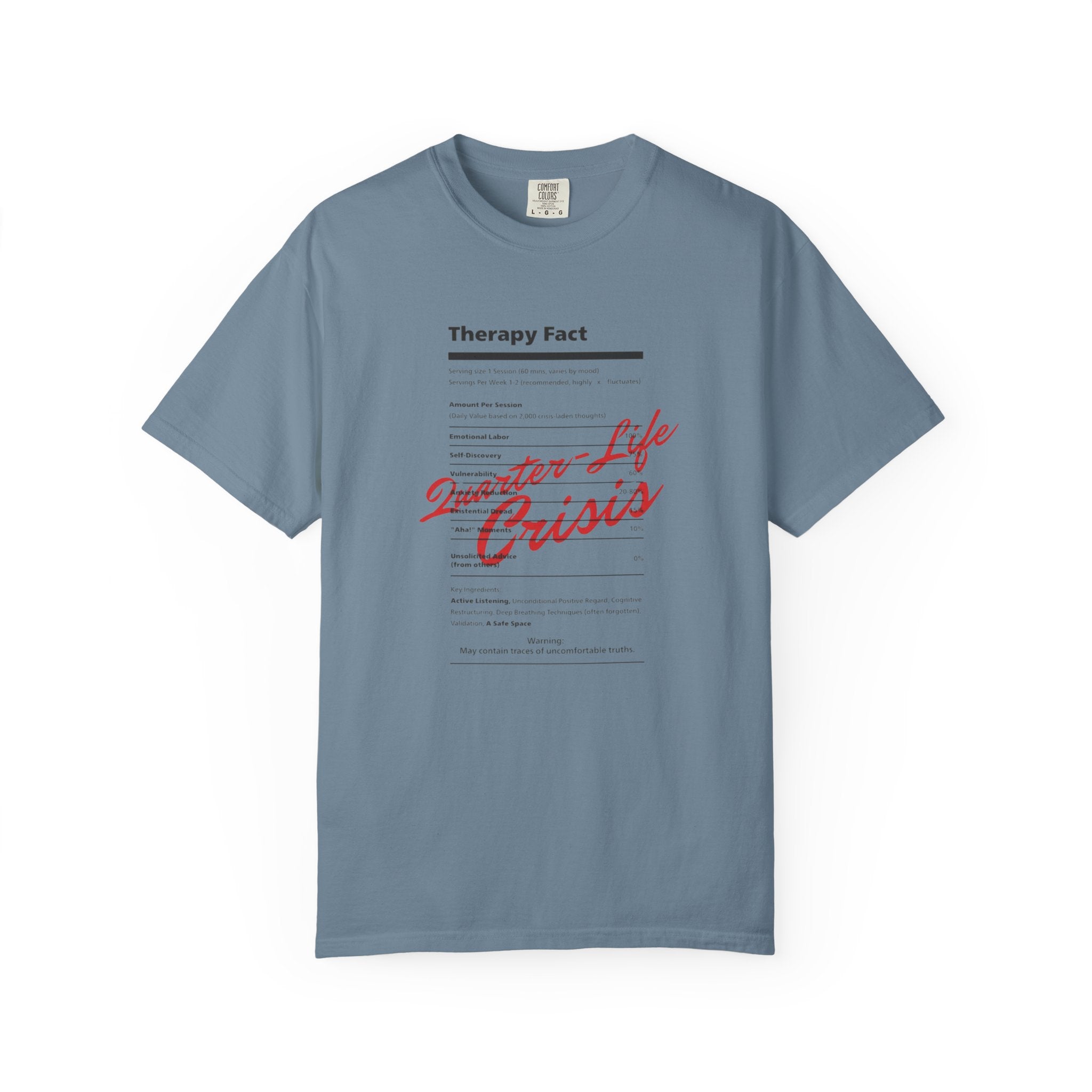 Therapy Fact "Quarter-Life Crisis" T-Shirt
