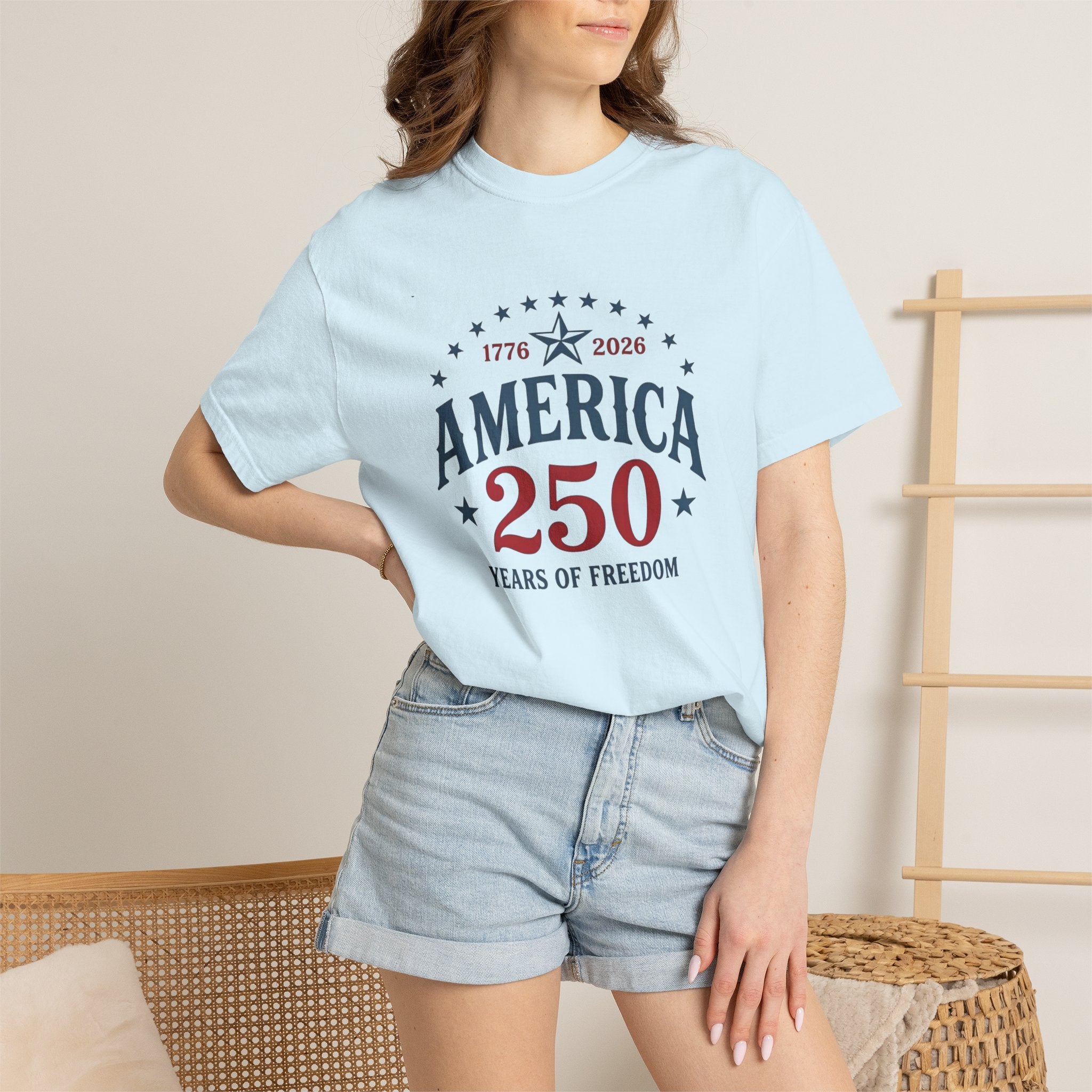 America 250 T-Shirt — 1776–2026 Years of Freedom Patriotic Tee