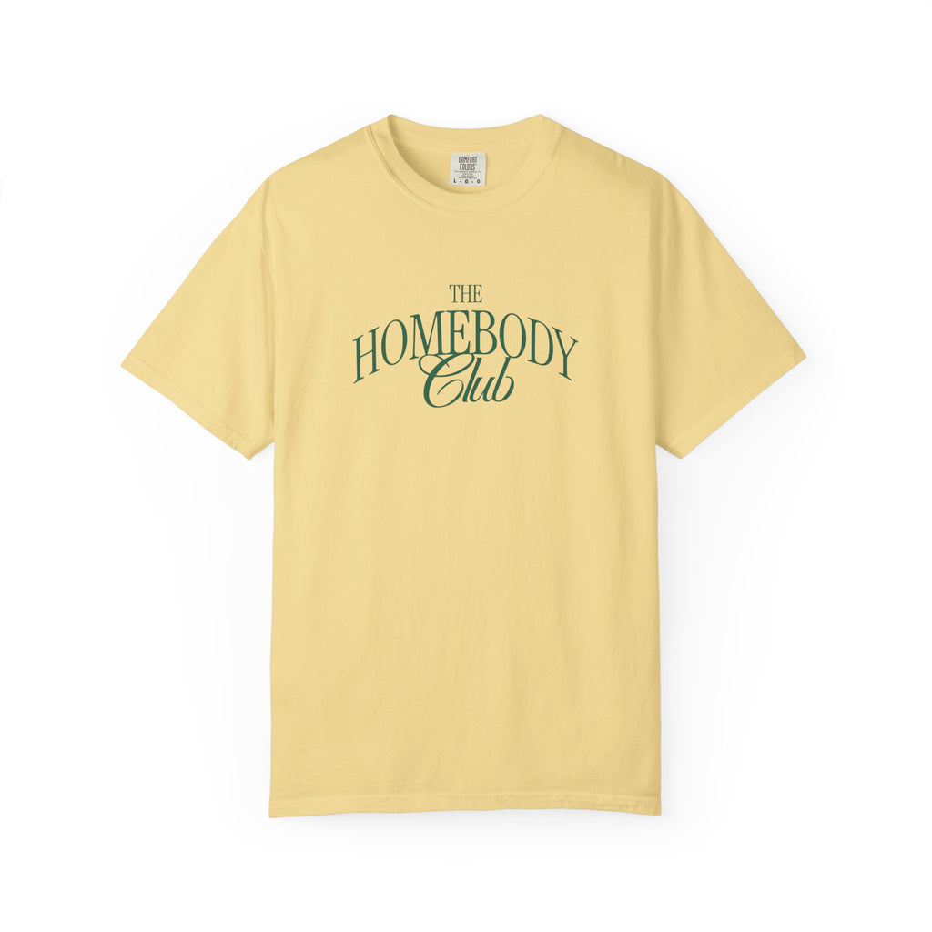 Homebody Club T-Shirt — 'The Homebody Club' Casual Graphic Tee