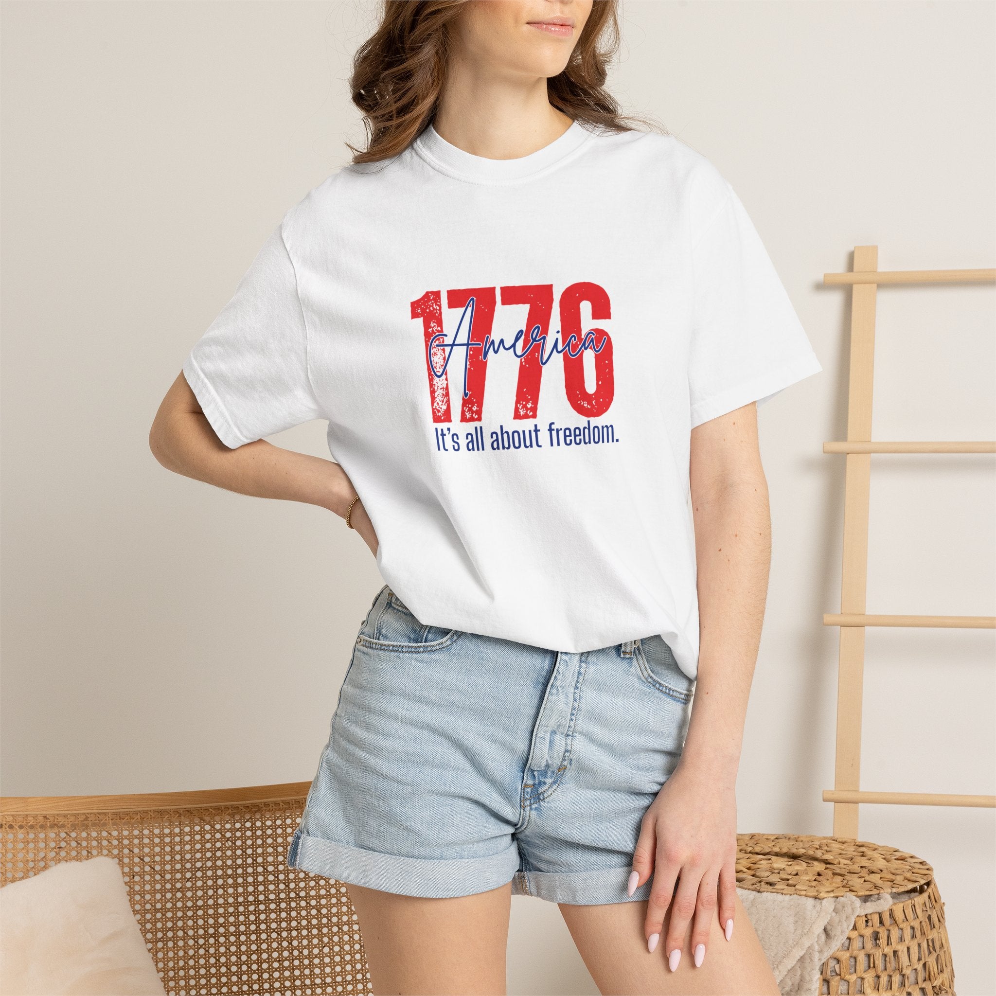 1776 Freedom Tee - Patriotic American Independence Day T-Shirt