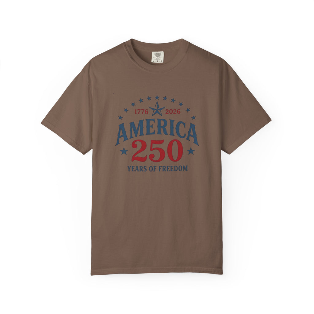 America 250 T-Shirt — 1776–2026 Years of Freedom Patriotic Tee