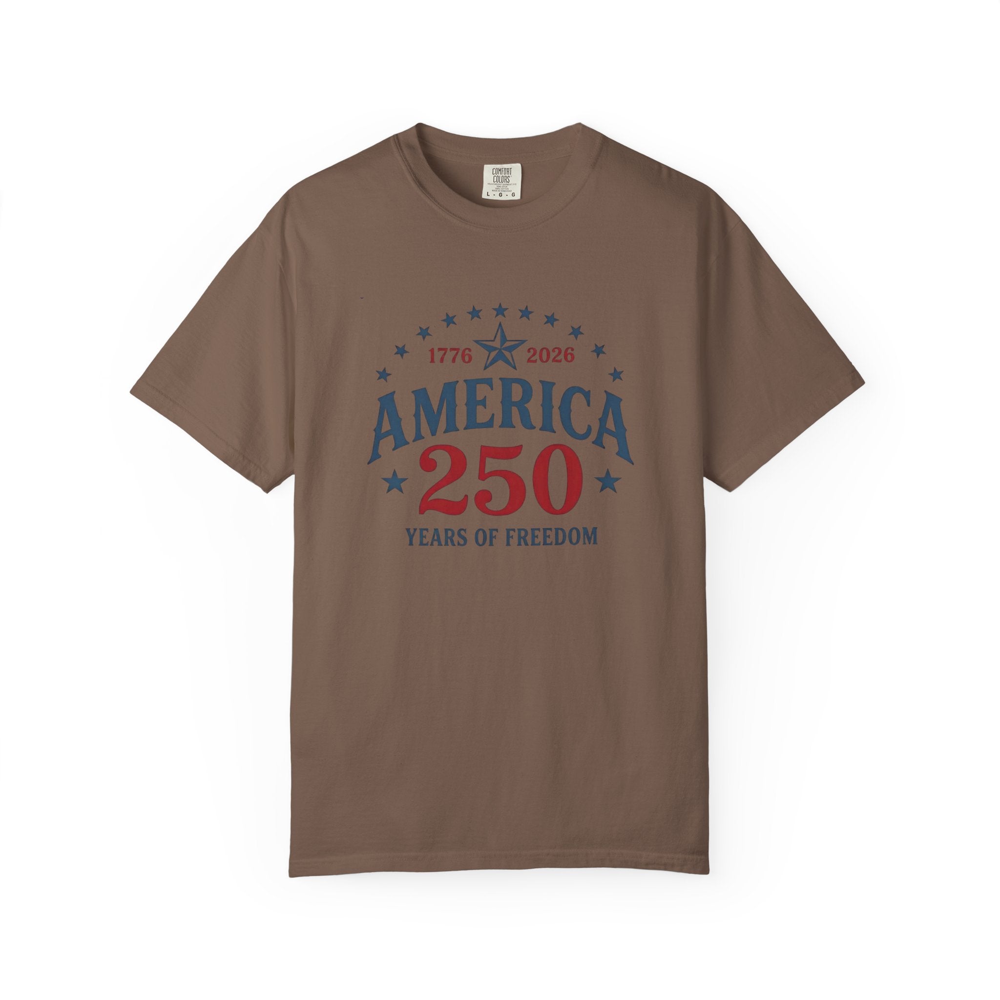 America 250 T-Shirt — 1776–2026 Years of Freedom Patriotic Tee