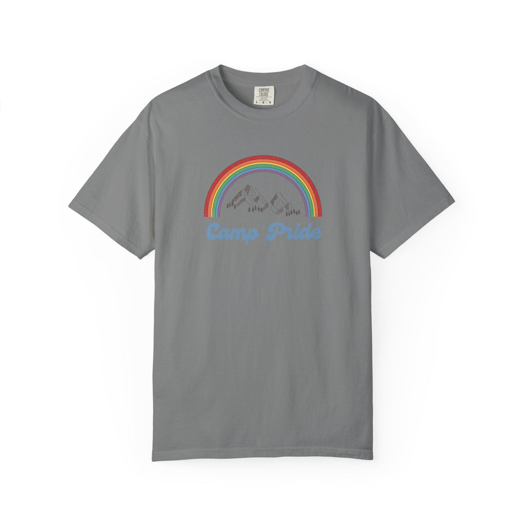 Camp Pride T-Shirt — Rainbow Graphic Tee