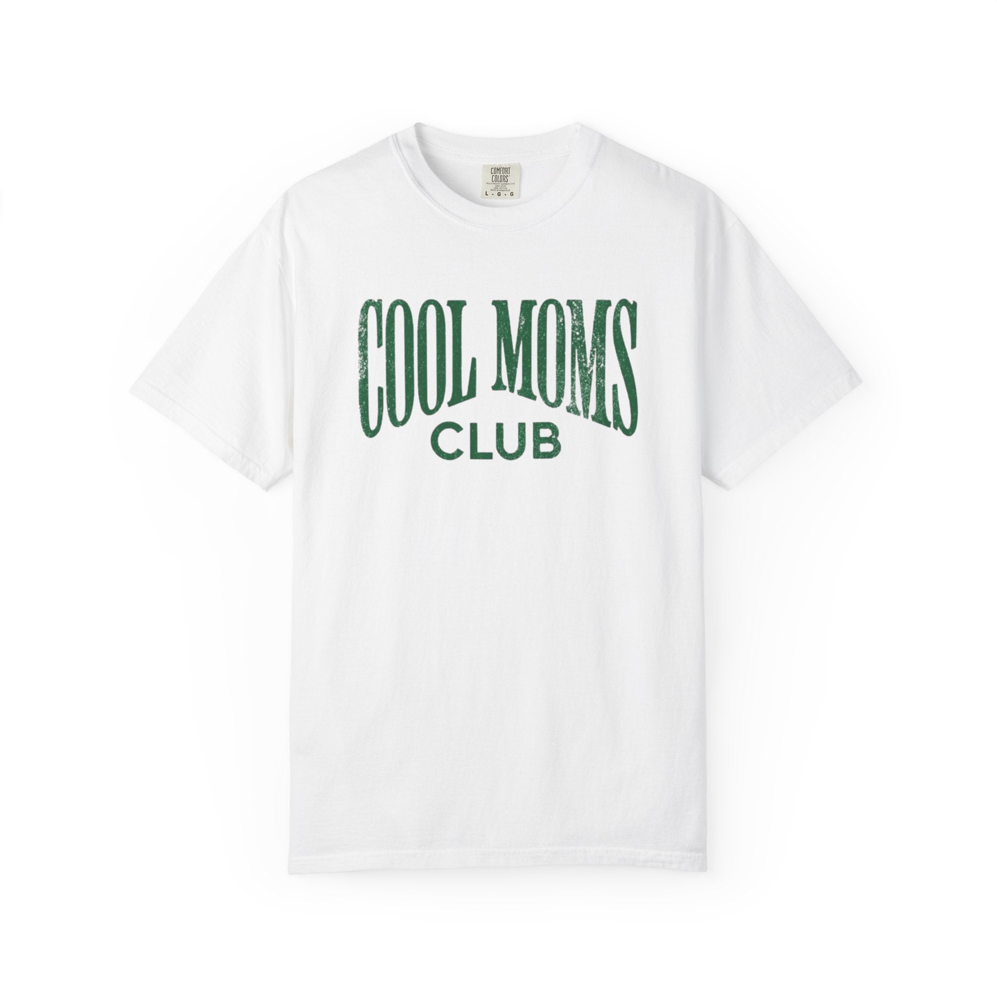 Cool Moms Club T-Shirt — Vintage Collegiate Mom Tee