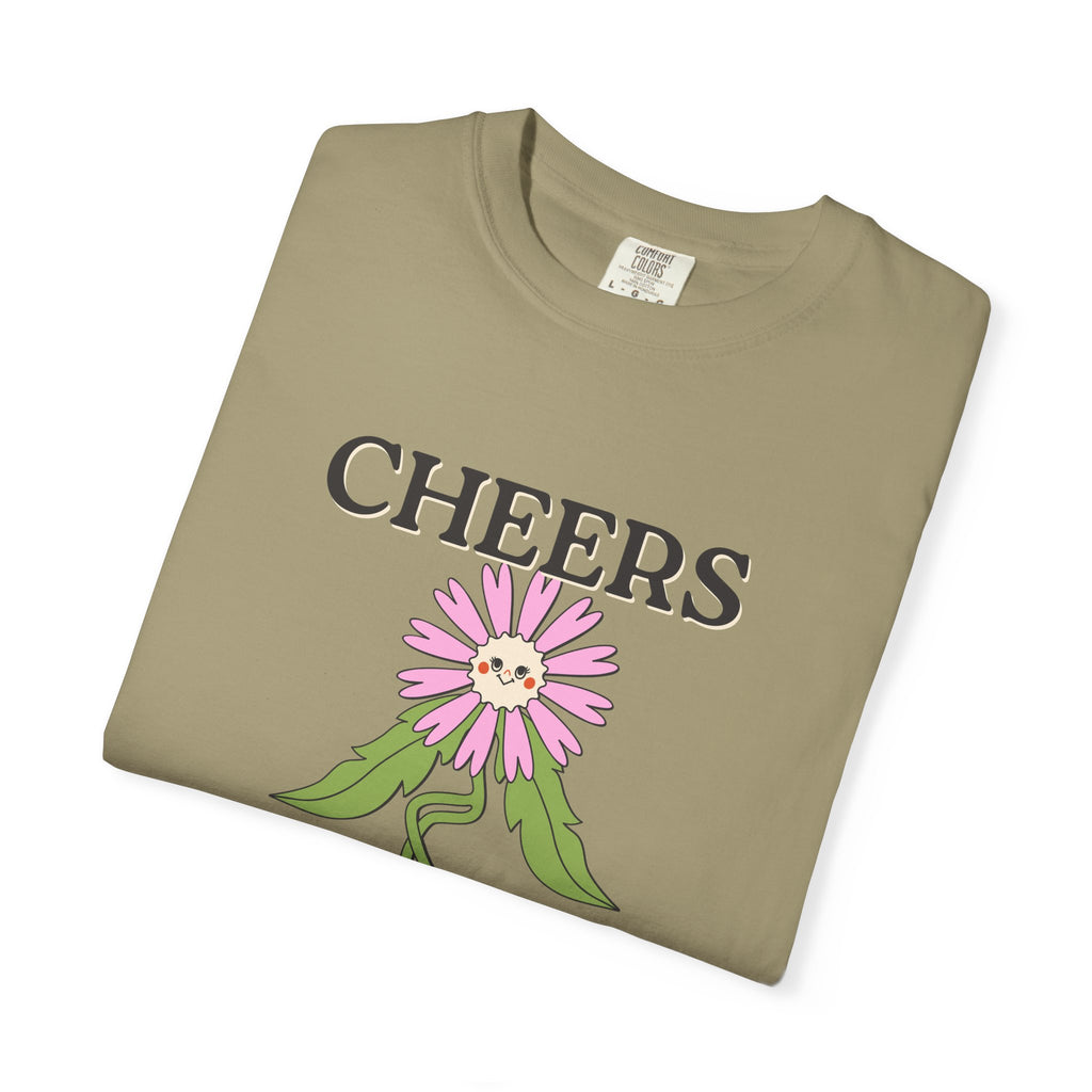 Cheers Queers Floral T-Shirt — Pride Friendly Graphic Tee