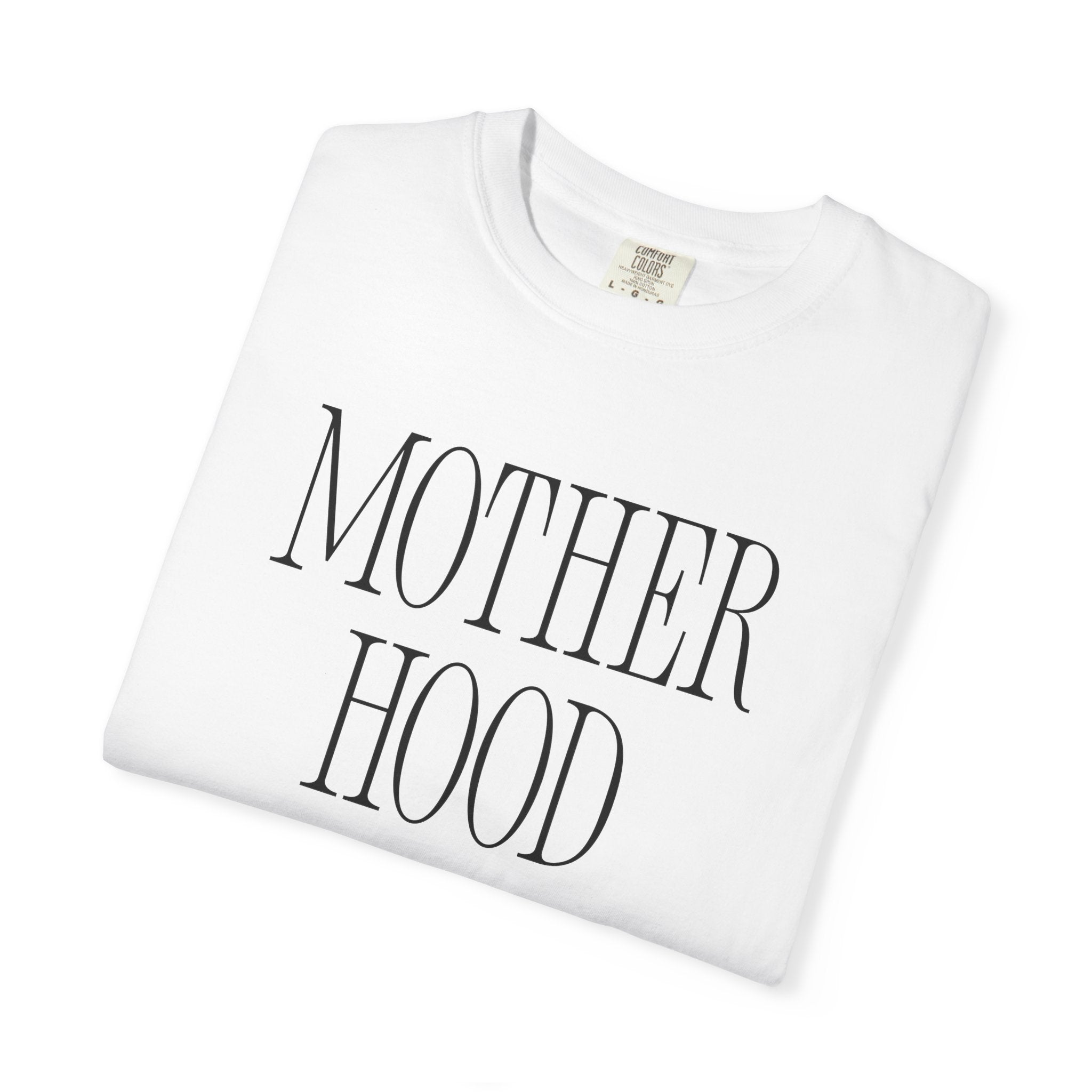 Motherhood Graphic T-Shirt — Minimalist Mom Tee