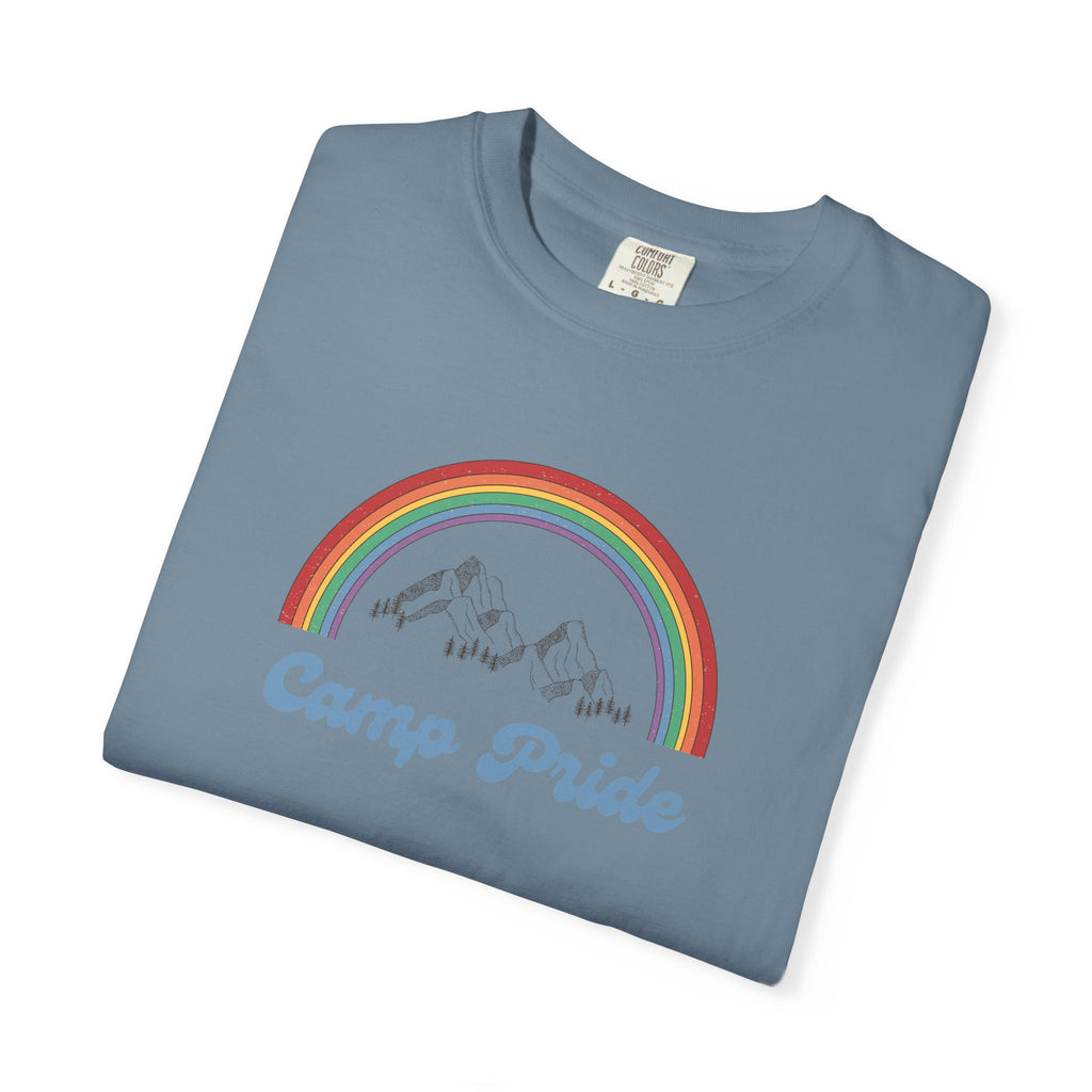 Camp Pride T-Shirt — Rainbow Graphic Tee