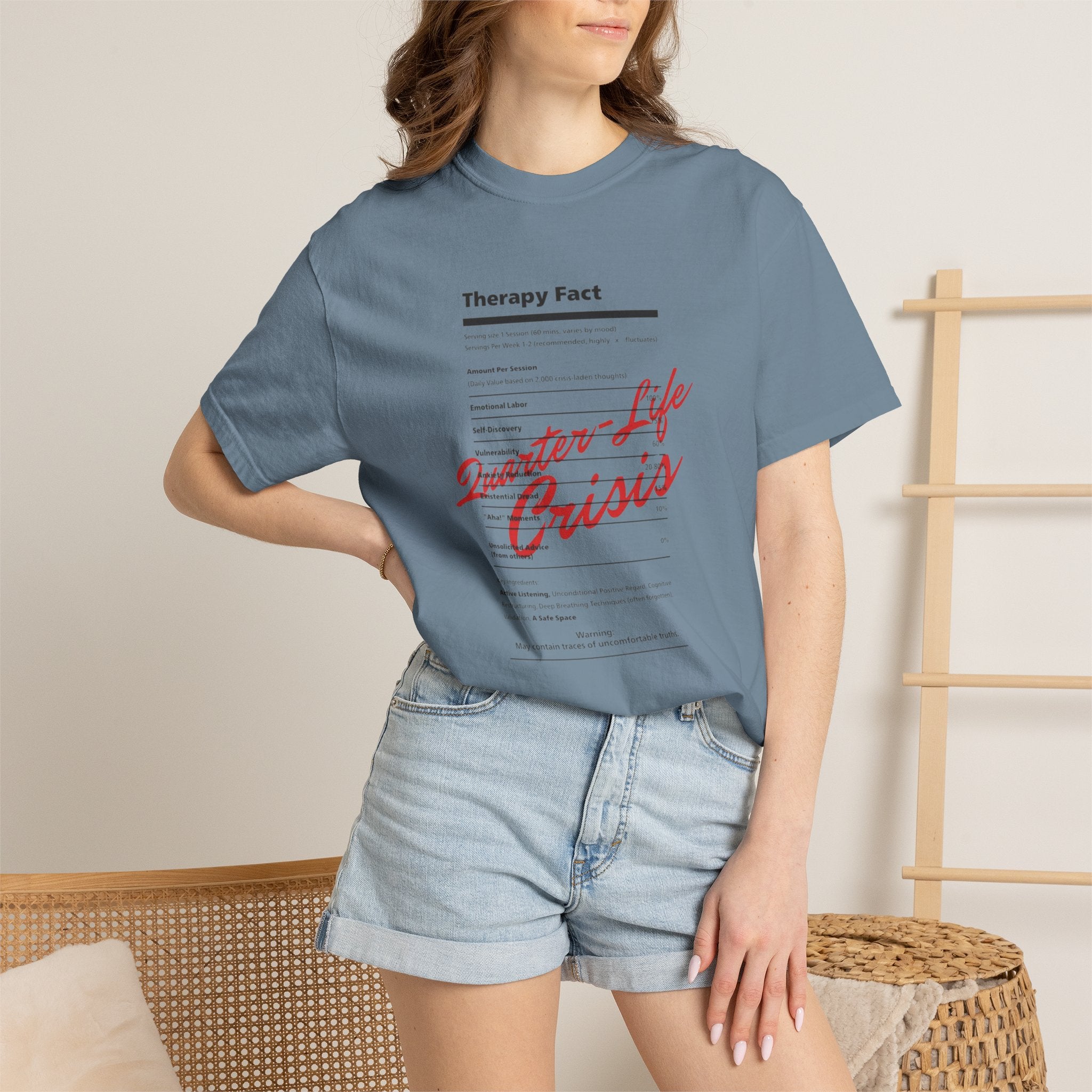 Therapy Fact "Quarter-Life Crisis" T-Shirt