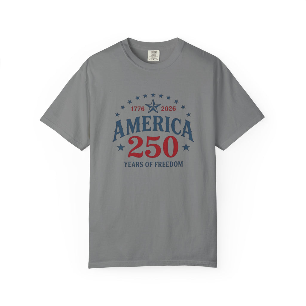 America 250 T-Shirt — 1776–2026 Years of Freedom Patriotic Tee