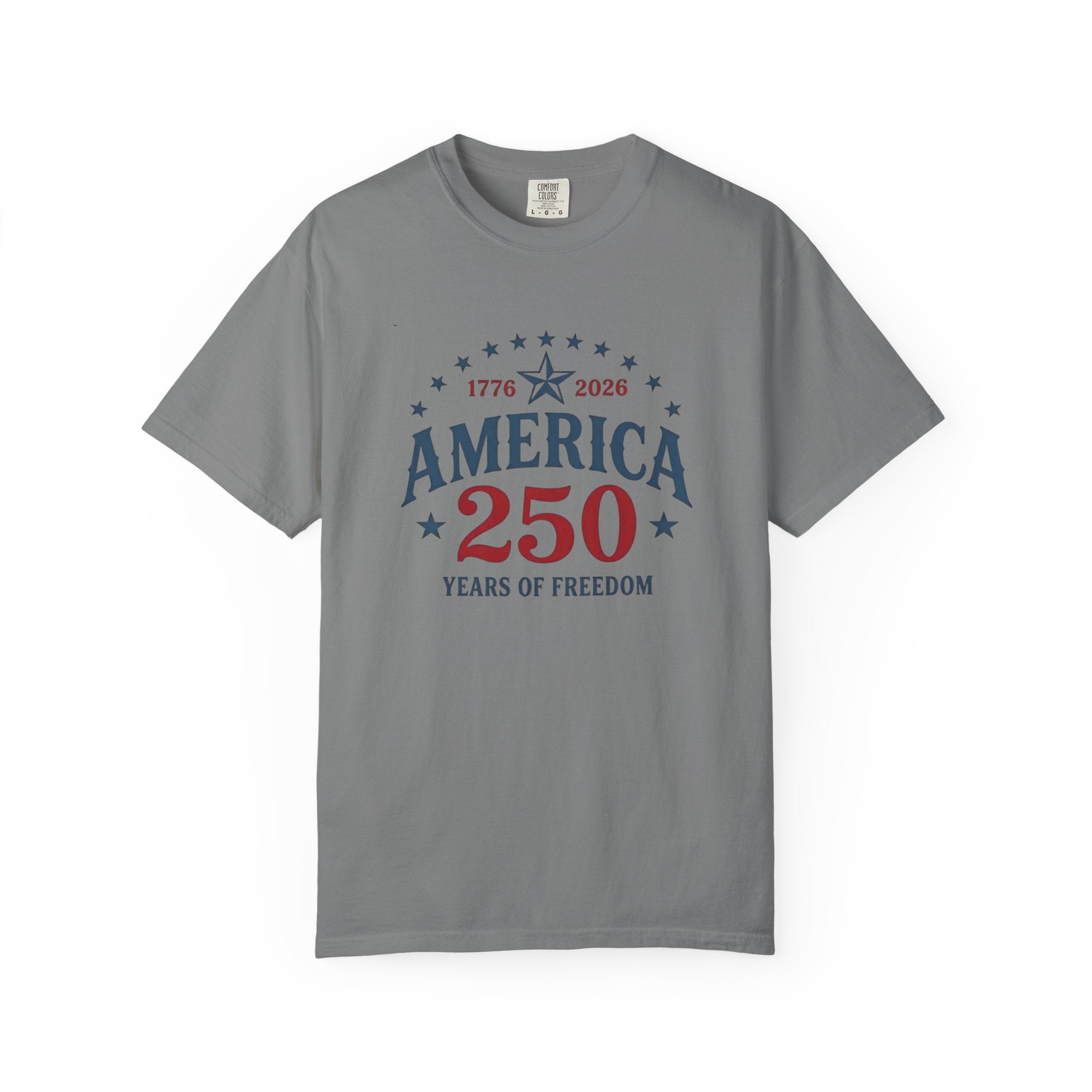 America 250 T-Shirt — 1776–2026 Years of Freedom Patriotic Tee