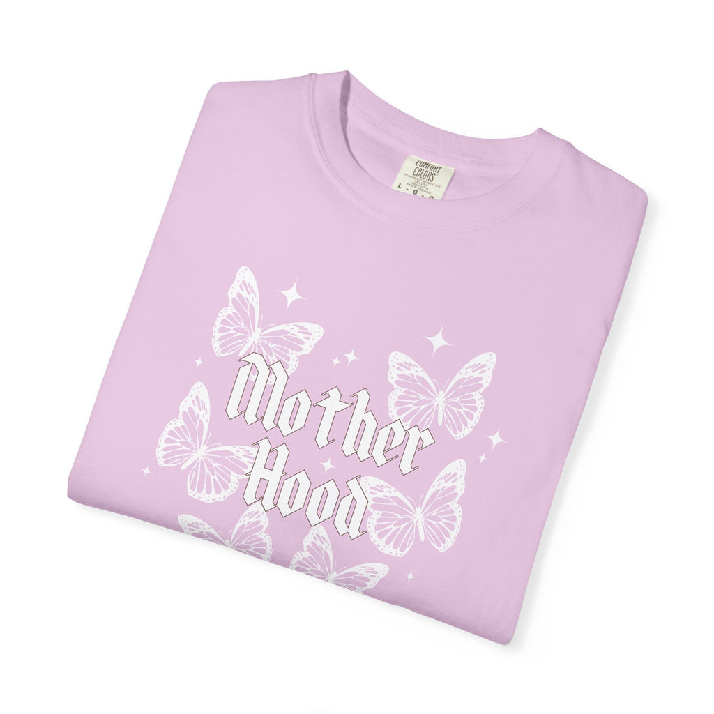 Motherhood Butterfly T-Shirt — Vintage Floral Mom Tee for Mother's Day