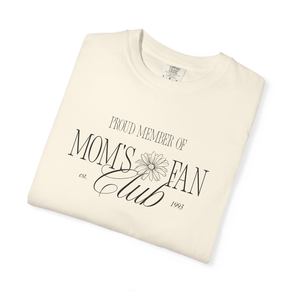 Mom's Fan Club T-Shirt — Vintage Floral Mother's Day Tee