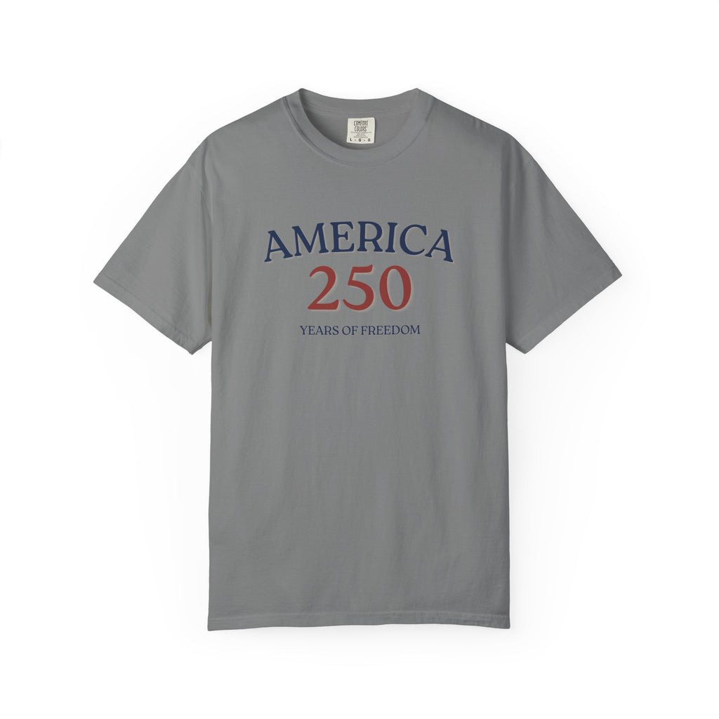America 250 T-Shirt - Years of Freedom Patriotic Tee