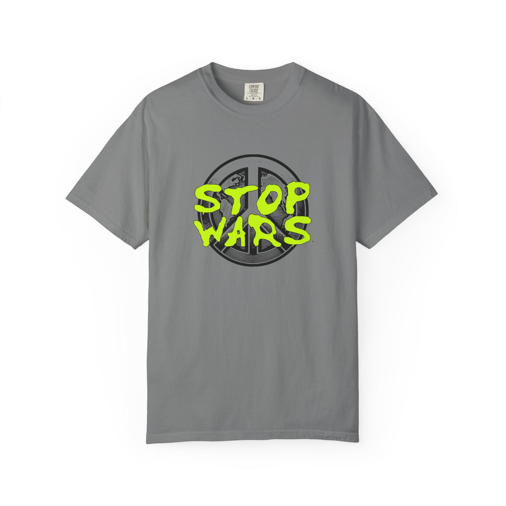 Peace Sign "Stop Wars" T-Shirt — Anti-War Graphic Tee
