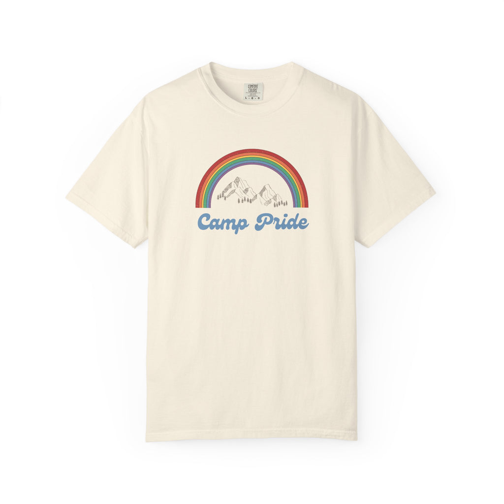 Camp Pride T-Shirt — Rainbow Graphic Tee