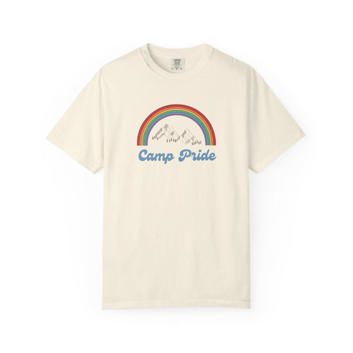 Camp Pride T-Shirt — Rainbow Graphic Tee