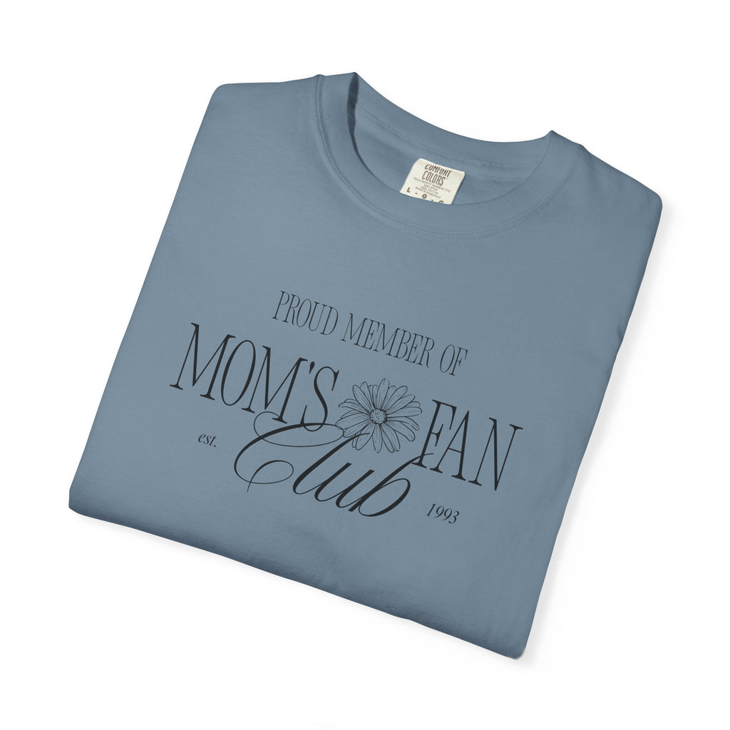 Mom's Fan Club T-Shirt — Vintage Floral Mother's Day Tee