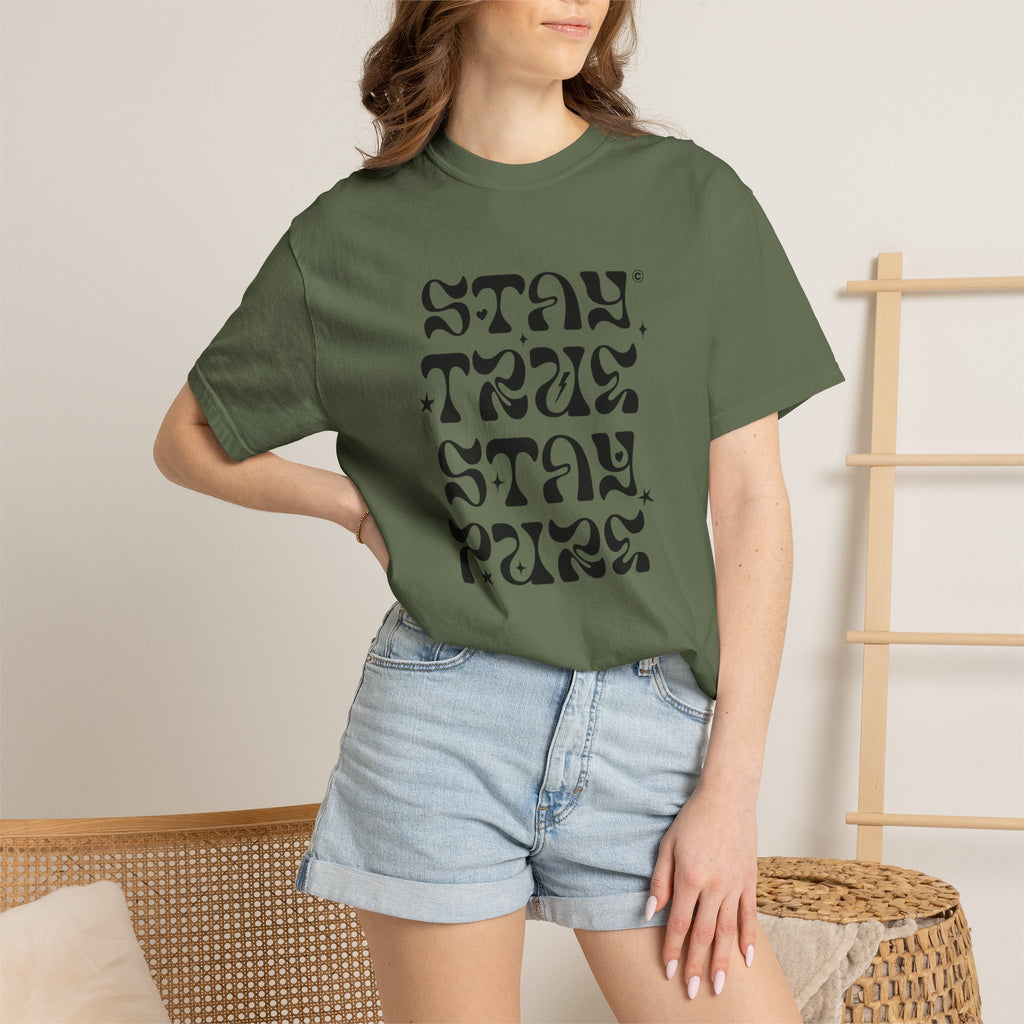 Stay True Stay Pure Graphic T-Shirt