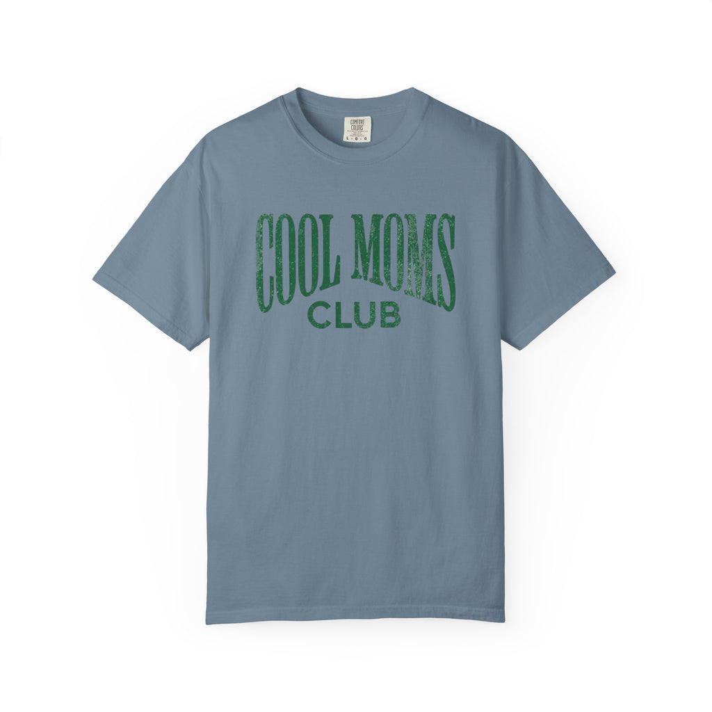 Cool Moms Club T-Shirt — Vintage Collegiate Mom Tee