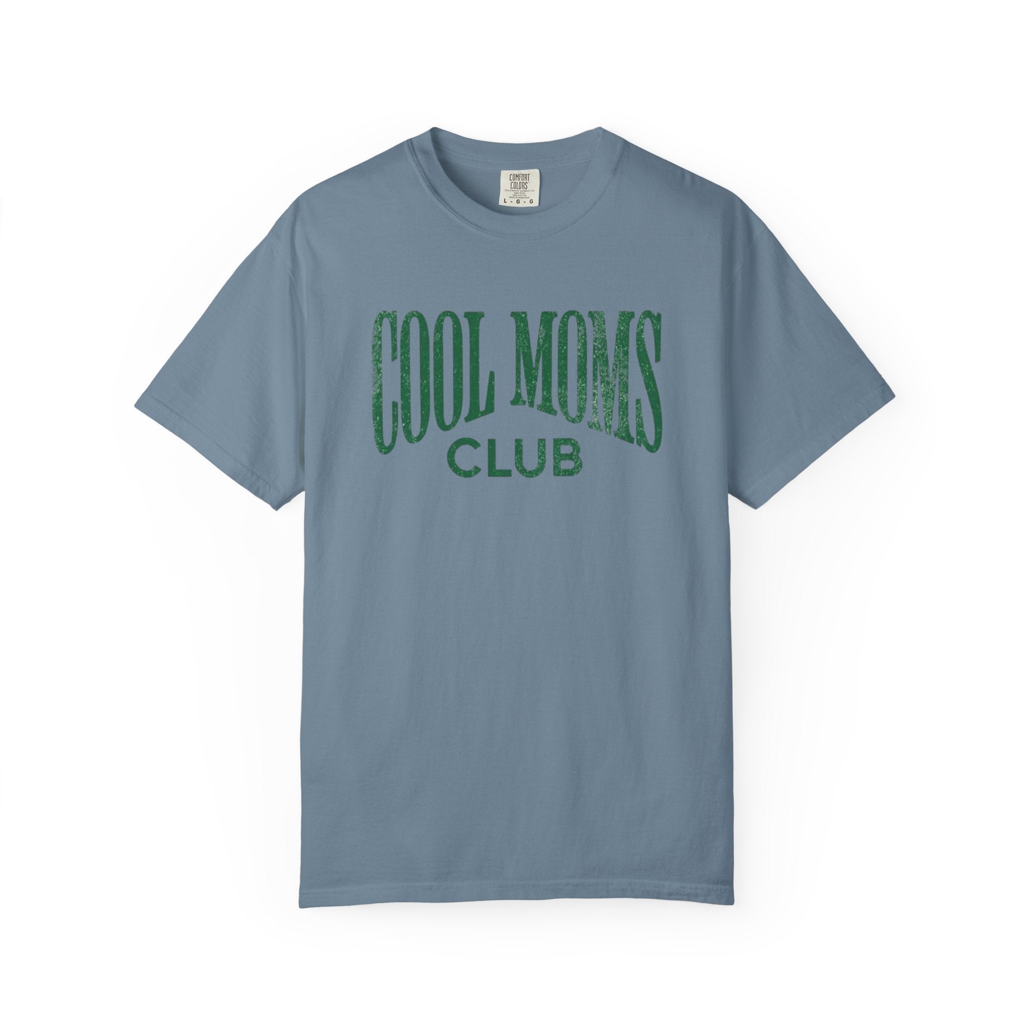 Cool Moms Club T-Shirt — Vintage Collegiate Mom Tee