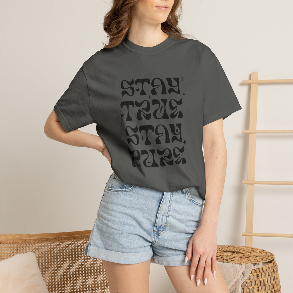 Stay True Stay Pure Graphic T-Shirt