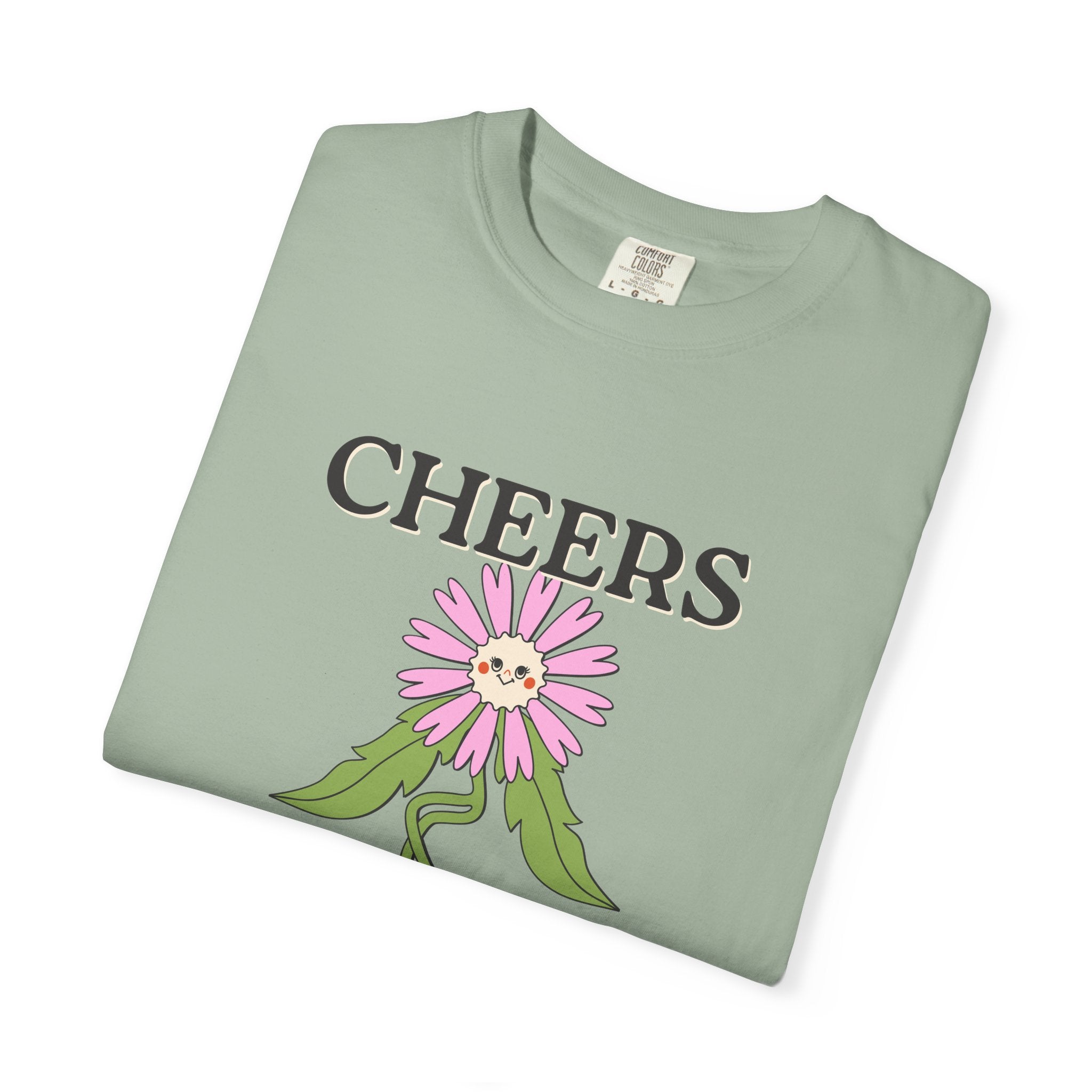 Cheers Queers Floral T-Shirt — Pride Friendly Graphic Tee