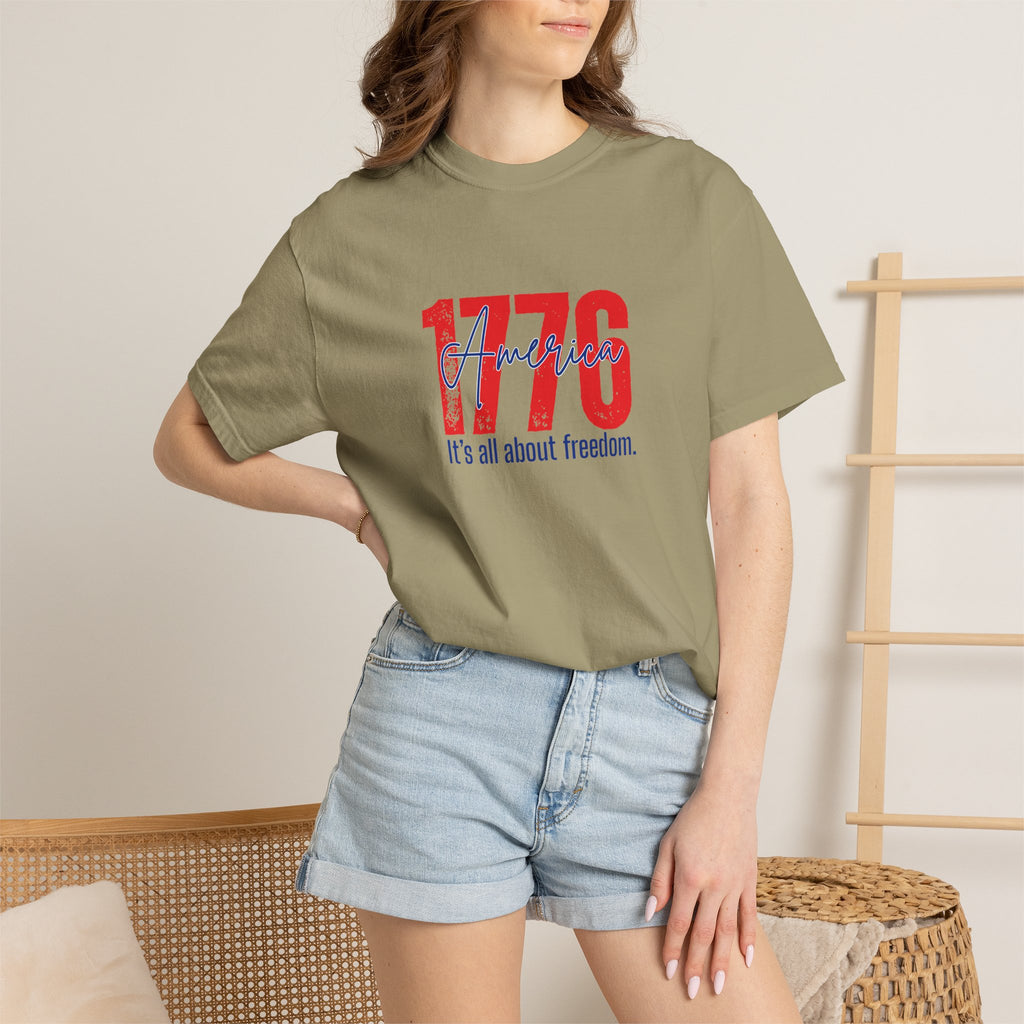 1776 Freedom Tee - Patriotic American Independence Day T-Shirt