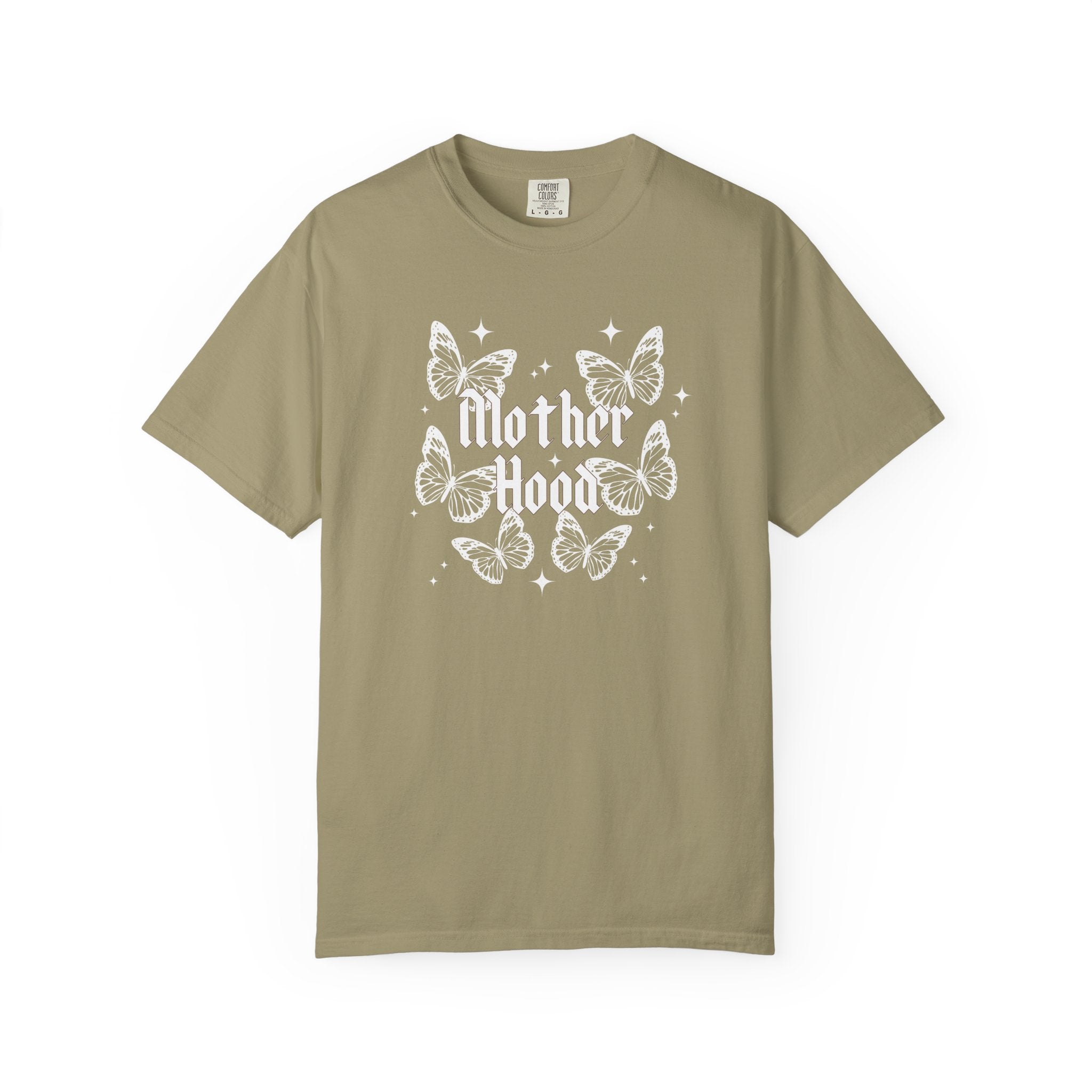Motherhood Butterfly T-Shirt — Vintage Floral Mom Tee for Mother's Day