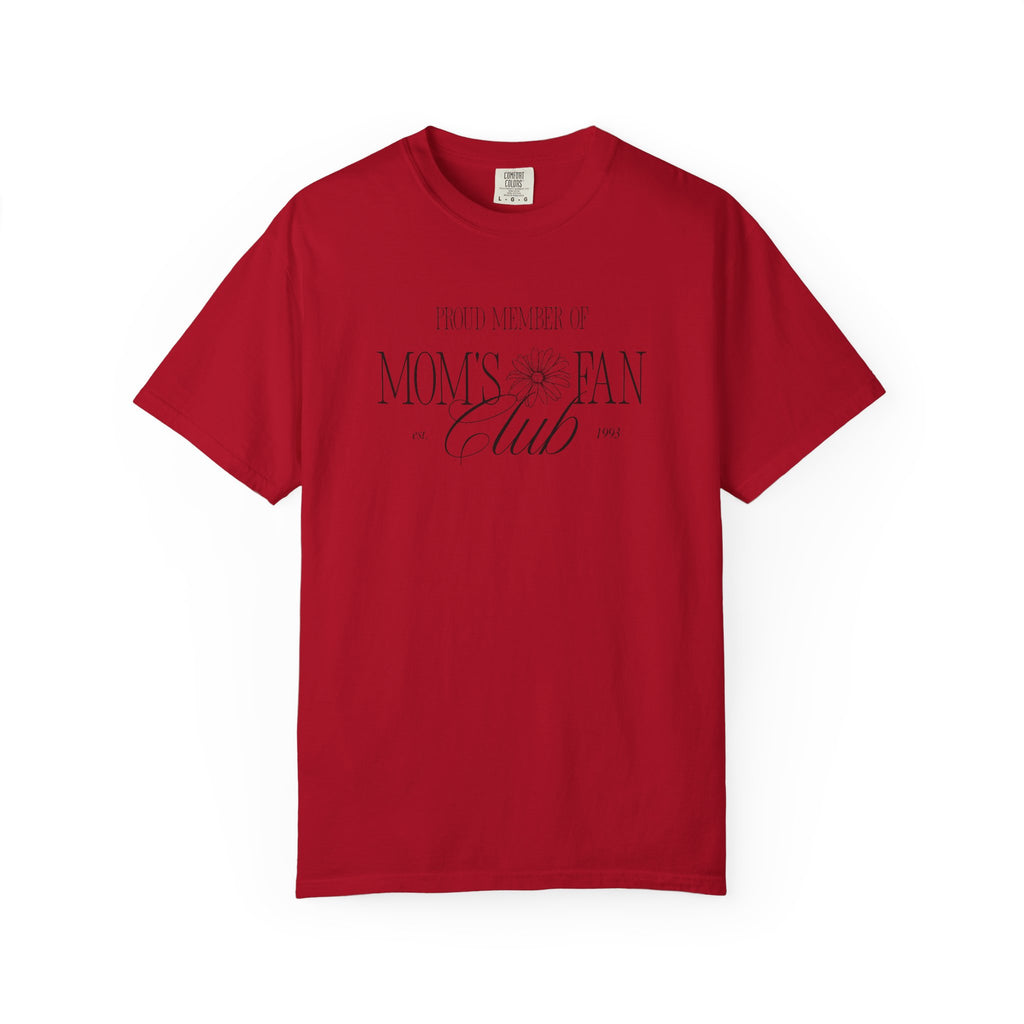 Mom's Fan Club T-Shirt — Vintage Floral Mother's Day Tee