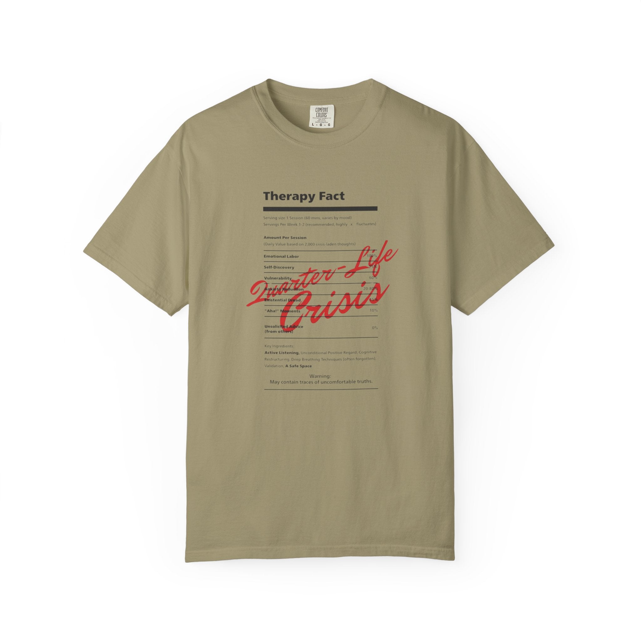 Therapy Fact "Quarter-Life Crisis" T-Shirt