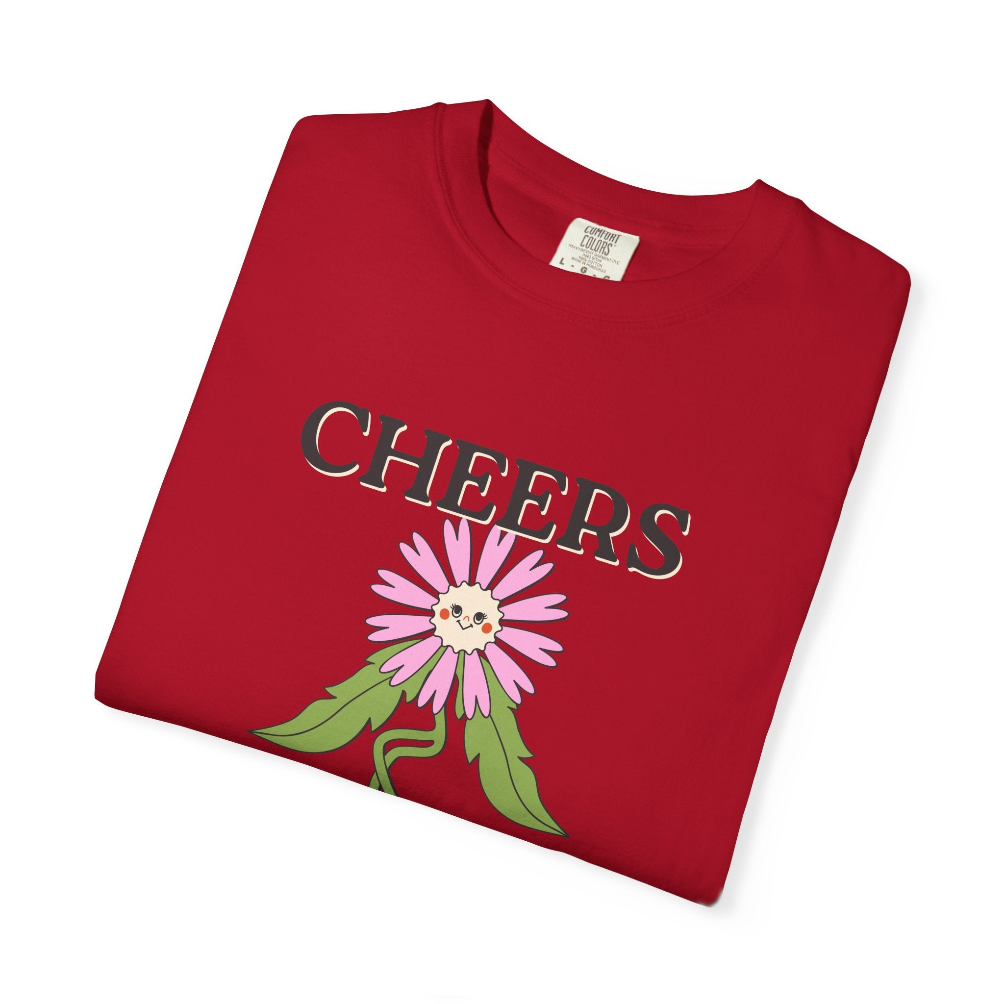Cheers Queers Floral T-Shirt — Pride Friendly Graphic Tee
