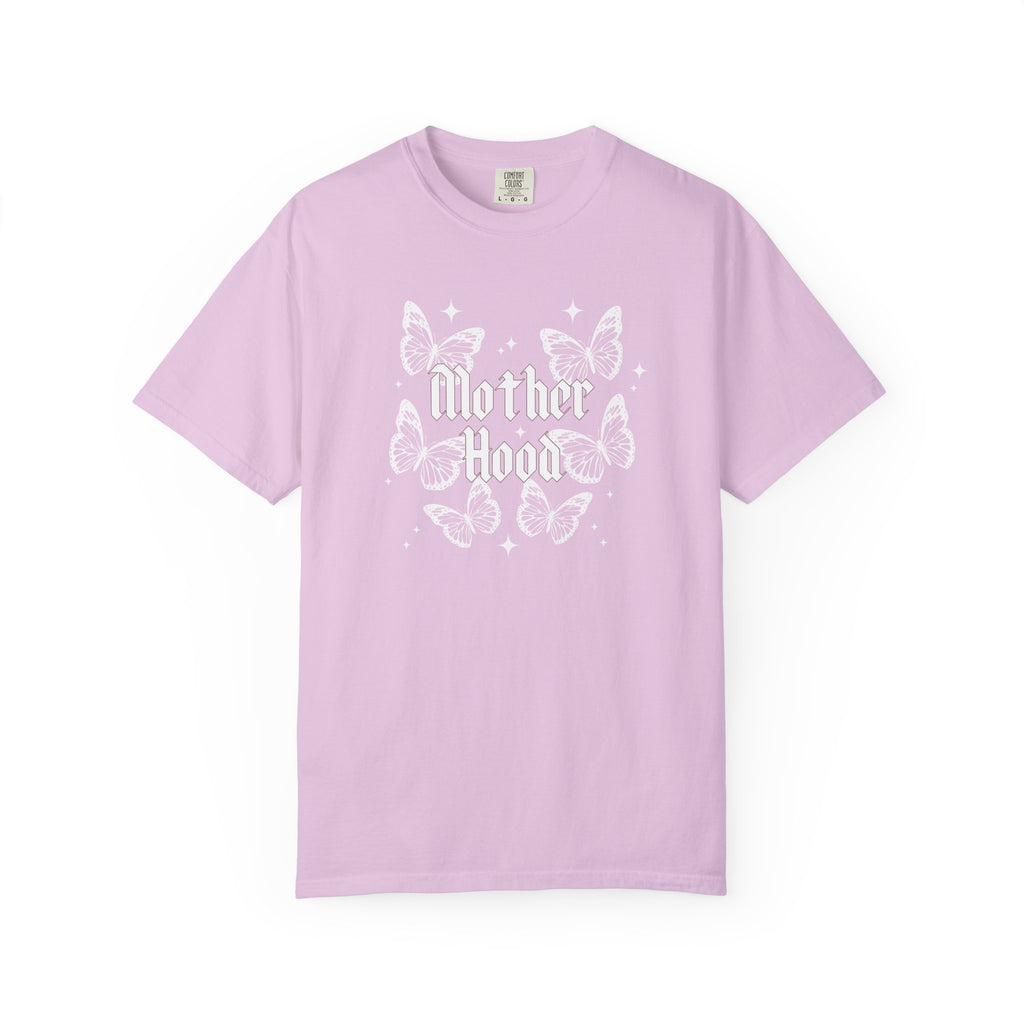 Motherhood Butterfly T-Shirt — Vintage Floral Mom Tee for Mother's Day